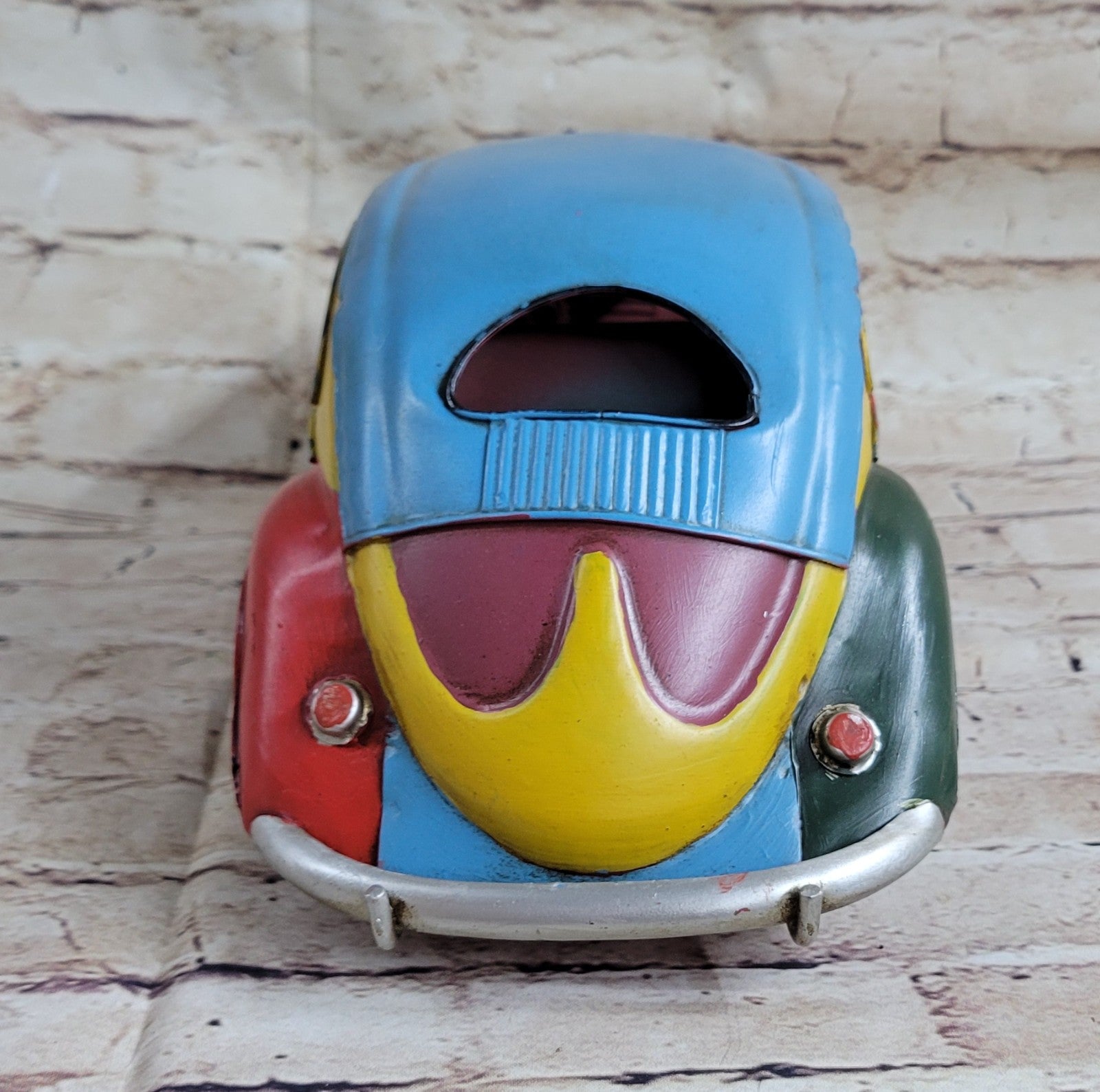 Antique Metal Model Car(1952 Detailed Handcraft Beetle Hand Made Figurine Figure