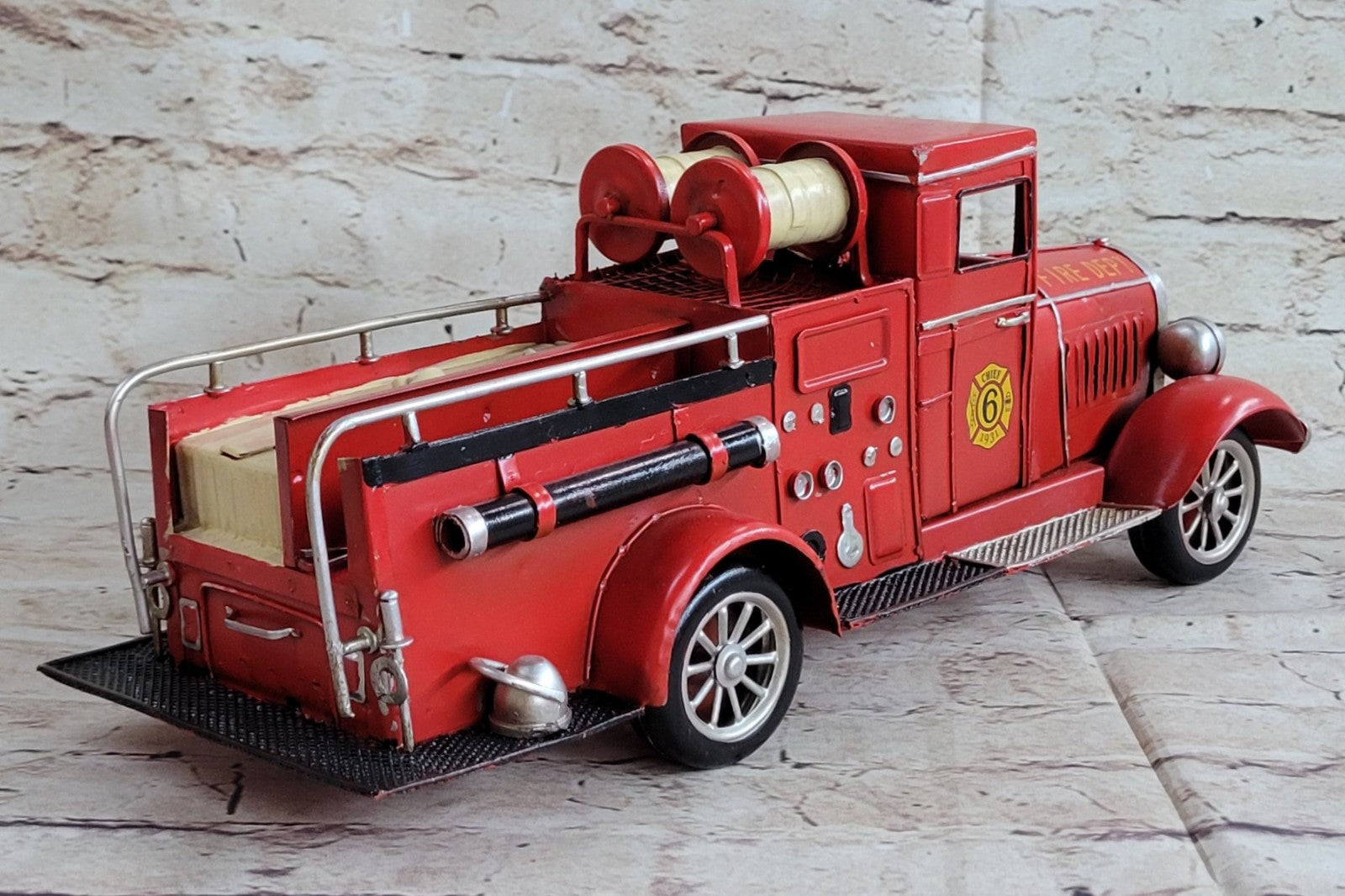 FIRE DEPARTMENT SO PRAIRIE Pumper FIRE TRUCK F.D.N.Y. HANDCRAFTED DETAILED CLASSIC ARTWORK