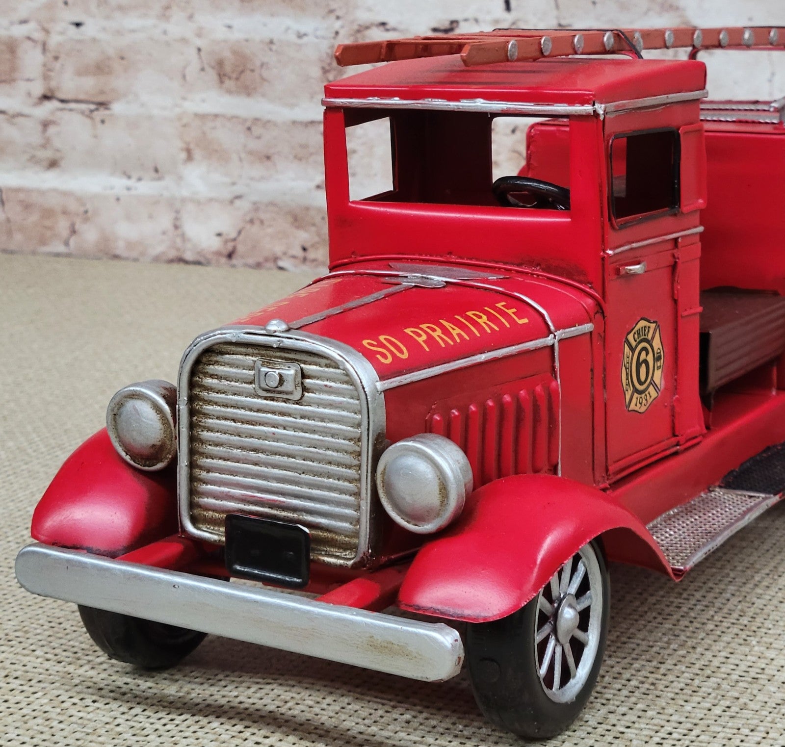 FIRE DEPARTMENT SO PRAIRIE Pumper FIRE TRUCK F.D.N.Y. HANDCRAFTED DETAILED CLASSIC ARTWORK