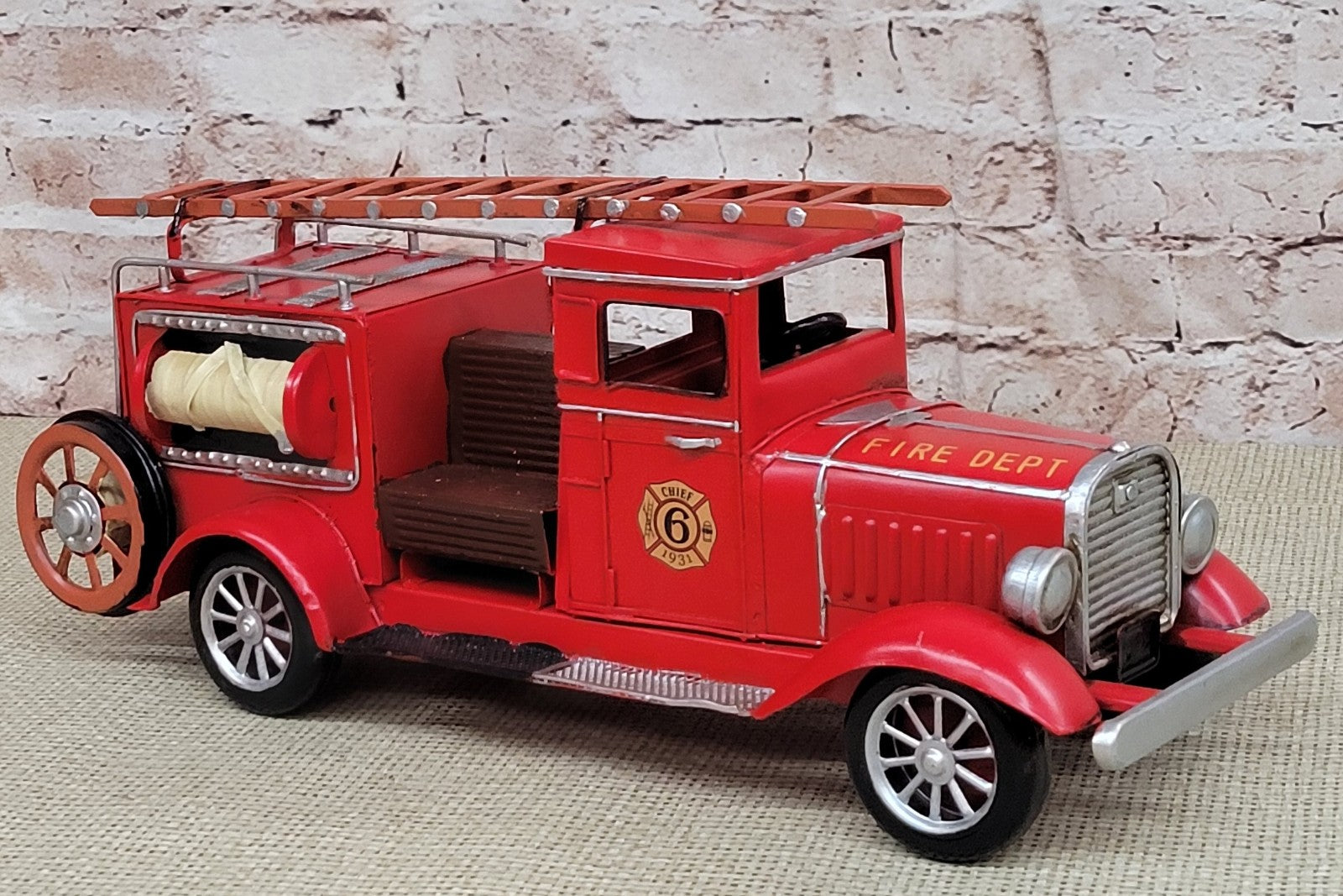 FIRE DEPARTMENT SO PRAIRIE Pumper FIRE TRUCK F.D.N.Y. HANDCRAFTED DETAILED CLASSIC ARTWORK