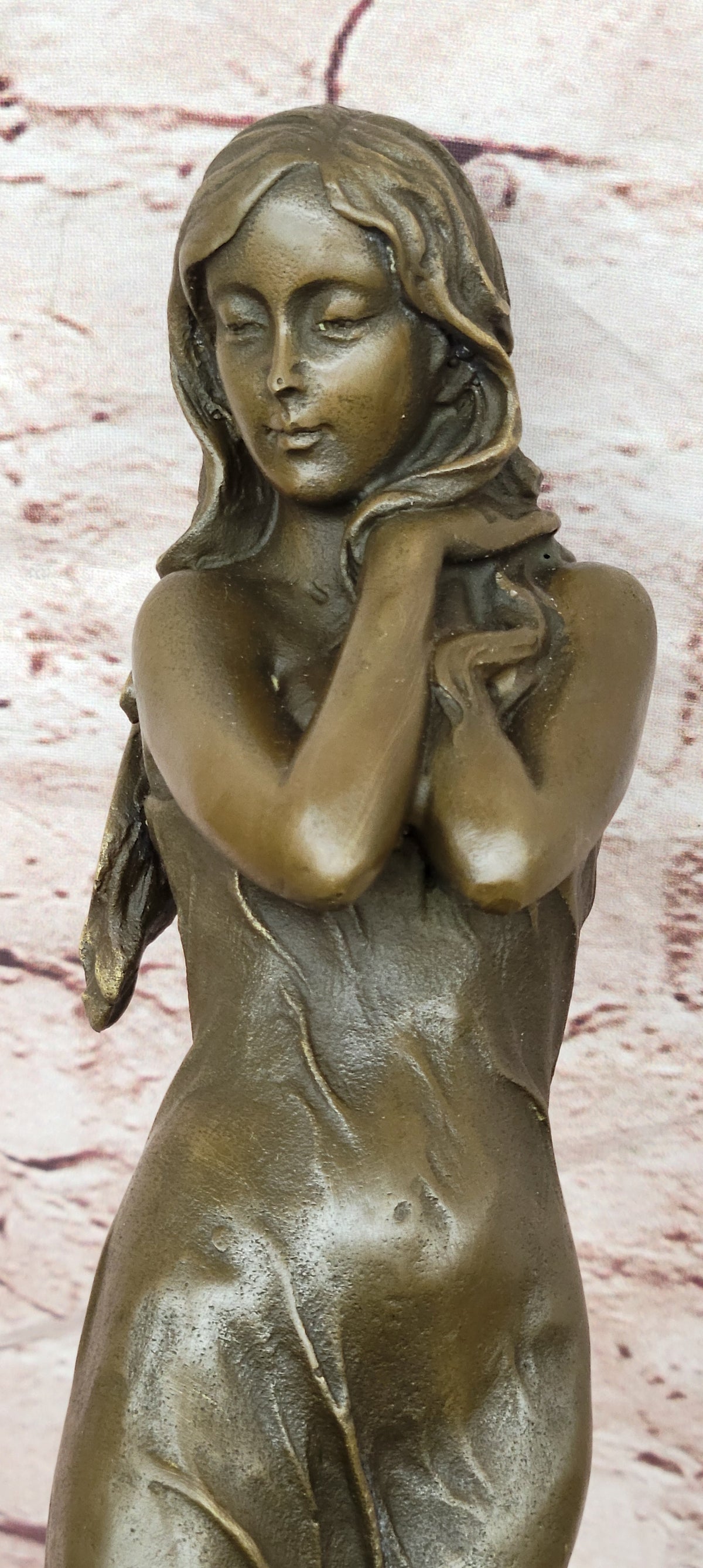 Sensual Female Bronze Sculpture in Art Deco Style | Handcrafted Statue by Milo | Lost Wax Technique
