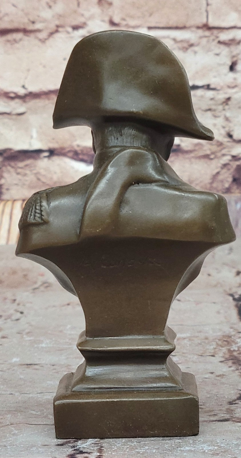 Great french bust of young napoleon Bonaparte ormolu bronze sculpture figurine