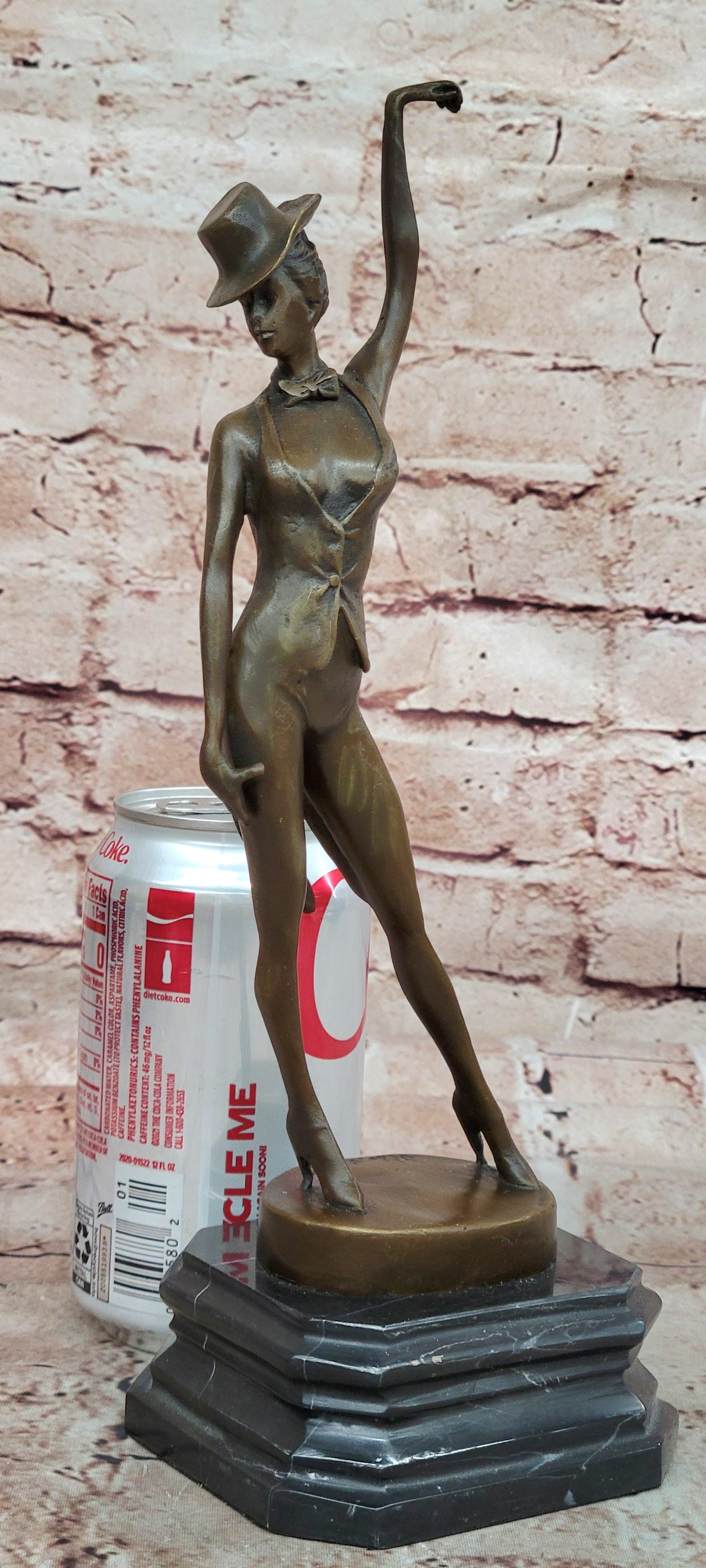 Bronze Sculpture Museum Quality Classic Dancer by Italian artist Aldo Vitaleh