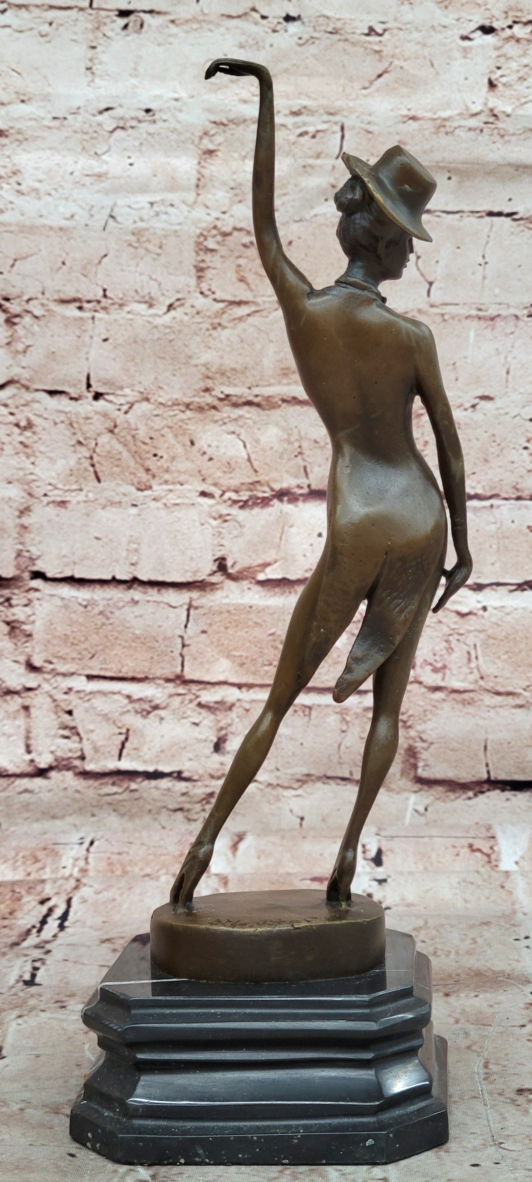Bronze Sculpture Museum Quality Classic Dancer by Italian artist Aldo Vitaleh