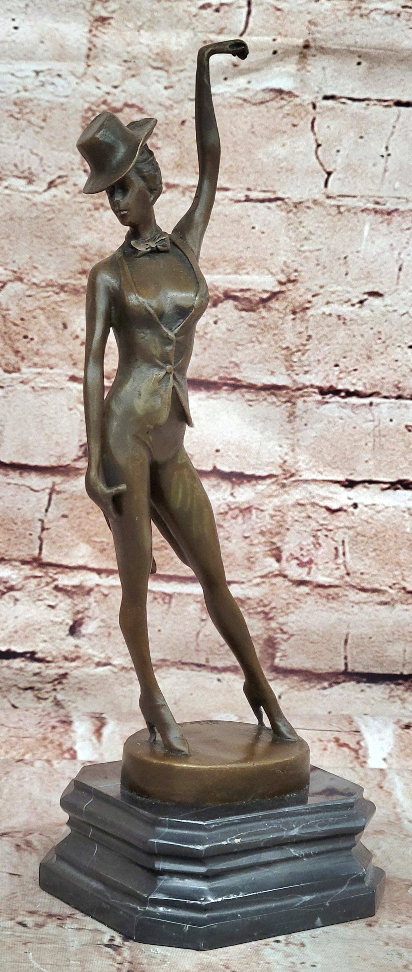 Bronze Sculpture Museum Quality Classic Dancer by Italian artist Aldo Vitaleh