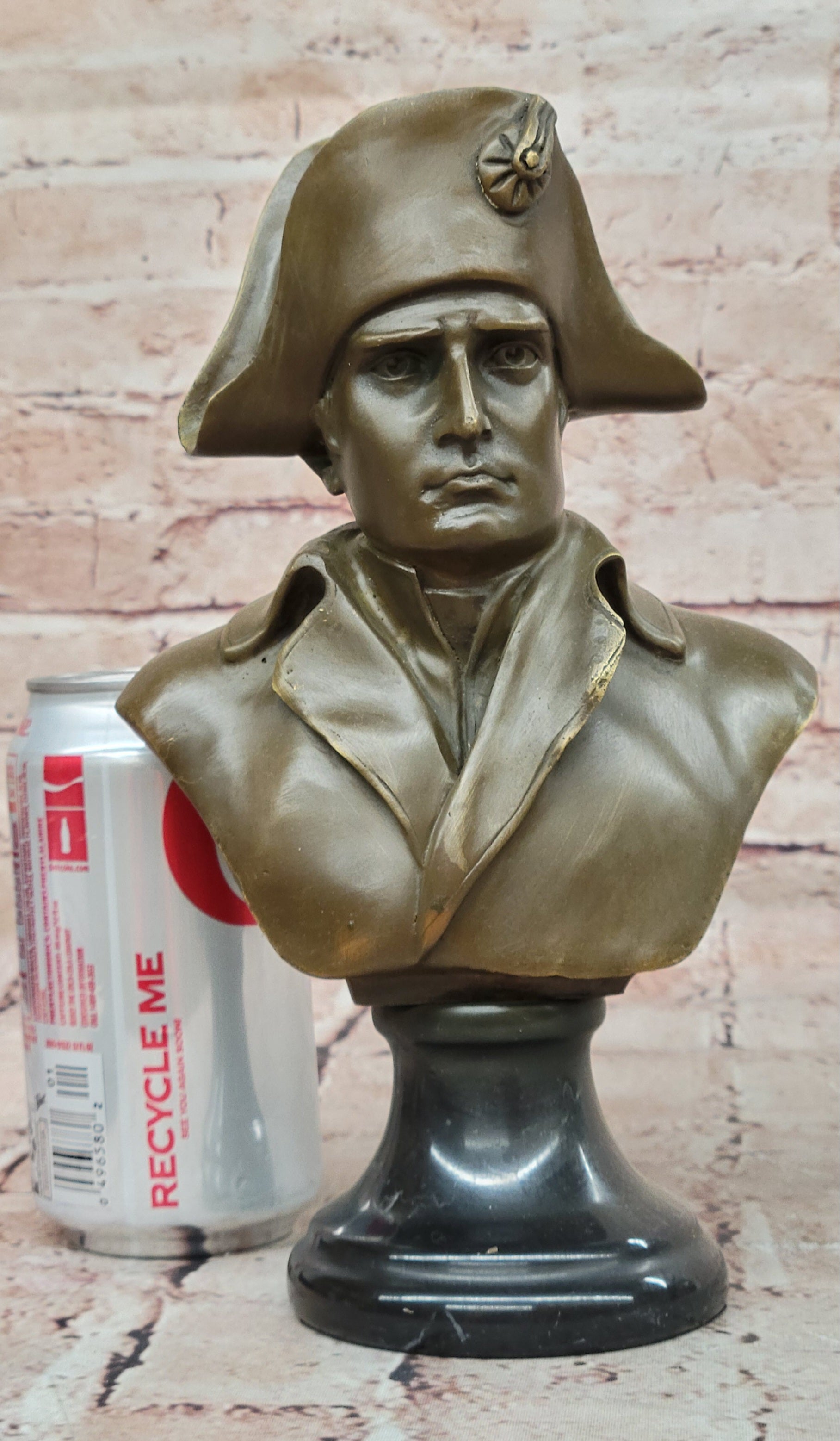 Art Deco ~100% Pure Bronze~Napoleon French Commander Sculpture Figurine Sale LRG