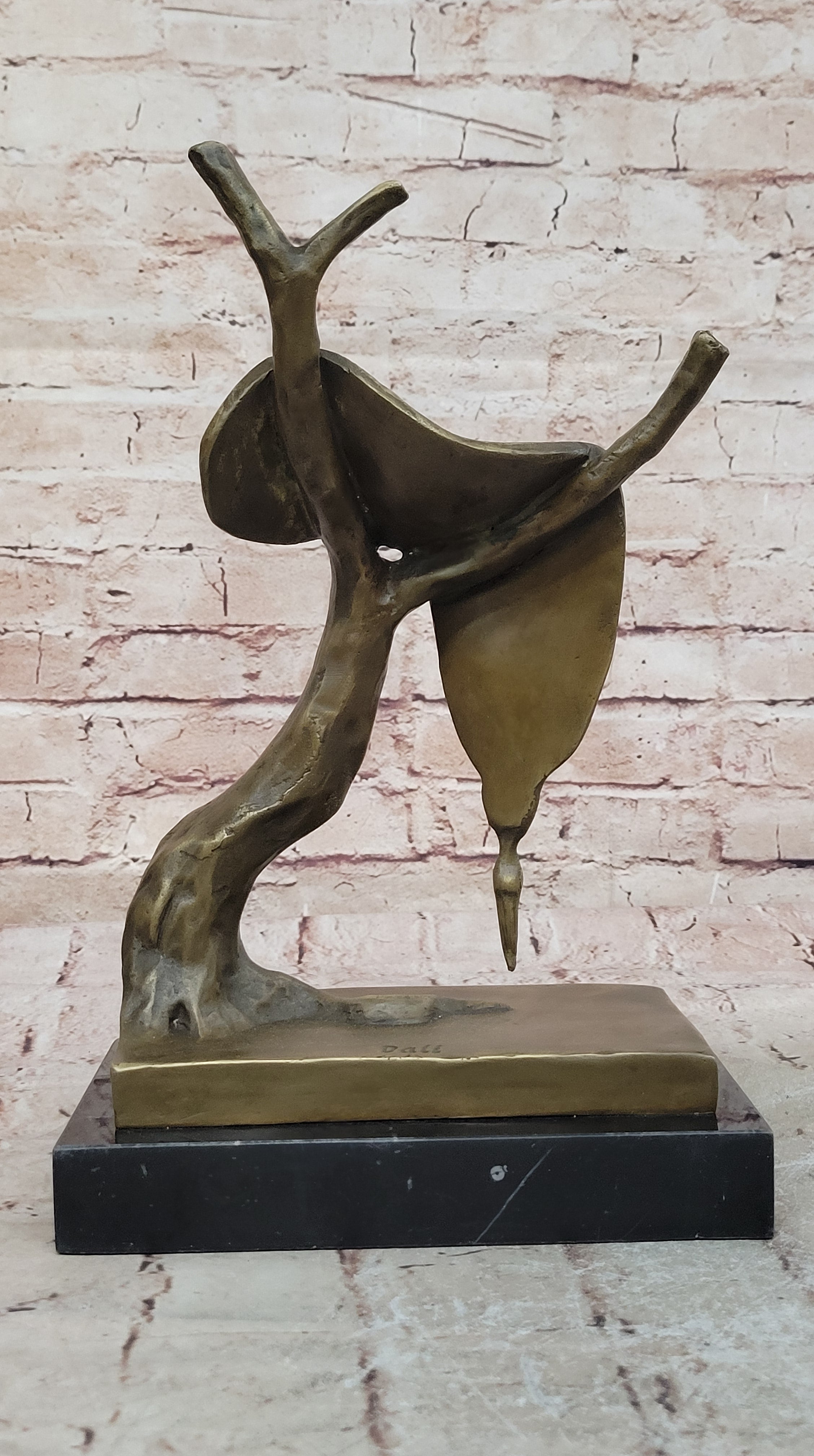 Bronze Sculpture Nobility of Time By Dali Hot Cast Quality Artwork Lost Wax Work