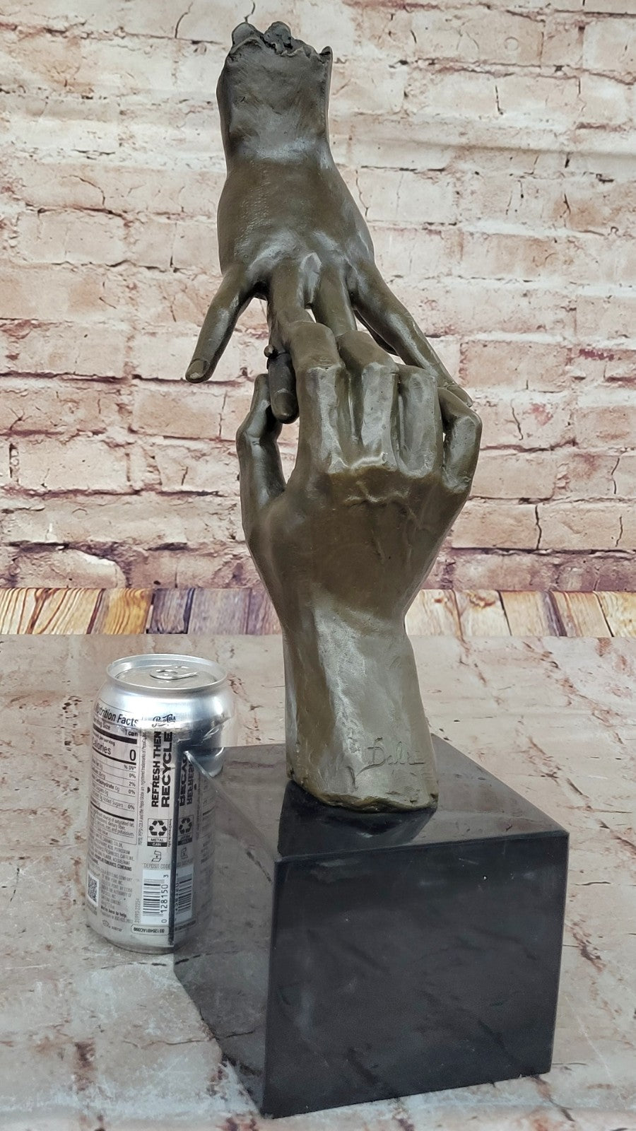 Handcrafted Collectible by Salvador Dali Titel Marry Me Bronze Sculpture Statue