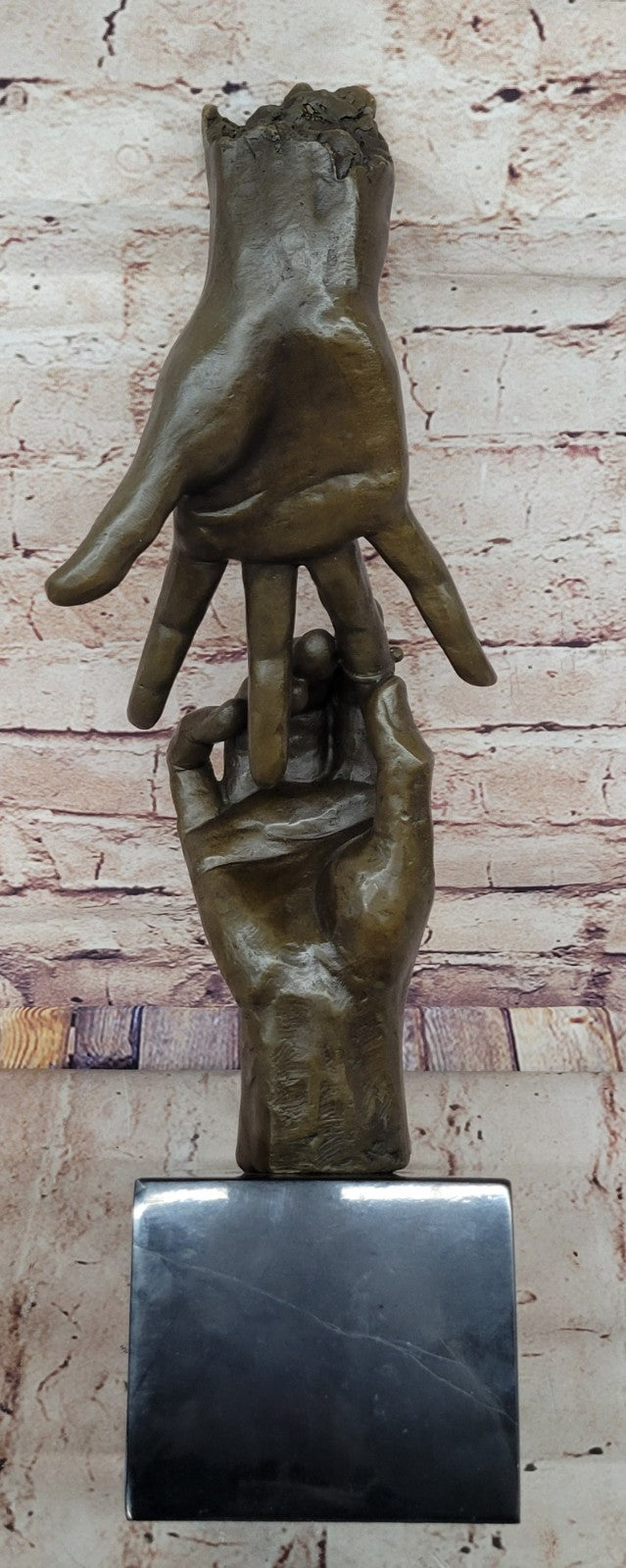 Handcrafted Collectible by Salvador Dali Titel Marry Me Bronze Sculpture Statue