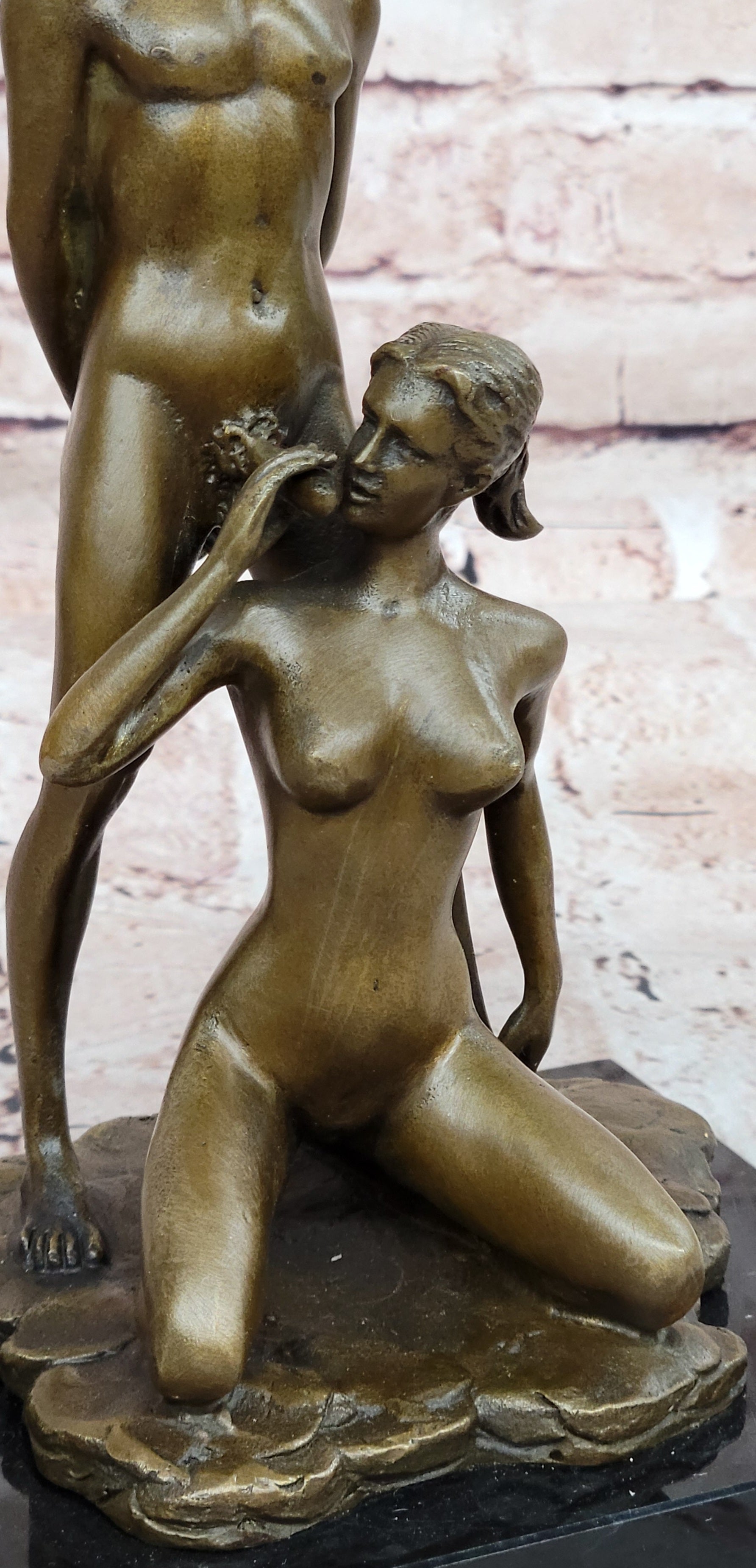 Abstract Modern Art Highly Erotic Conversation Starter Nude Bronze Statue Decor