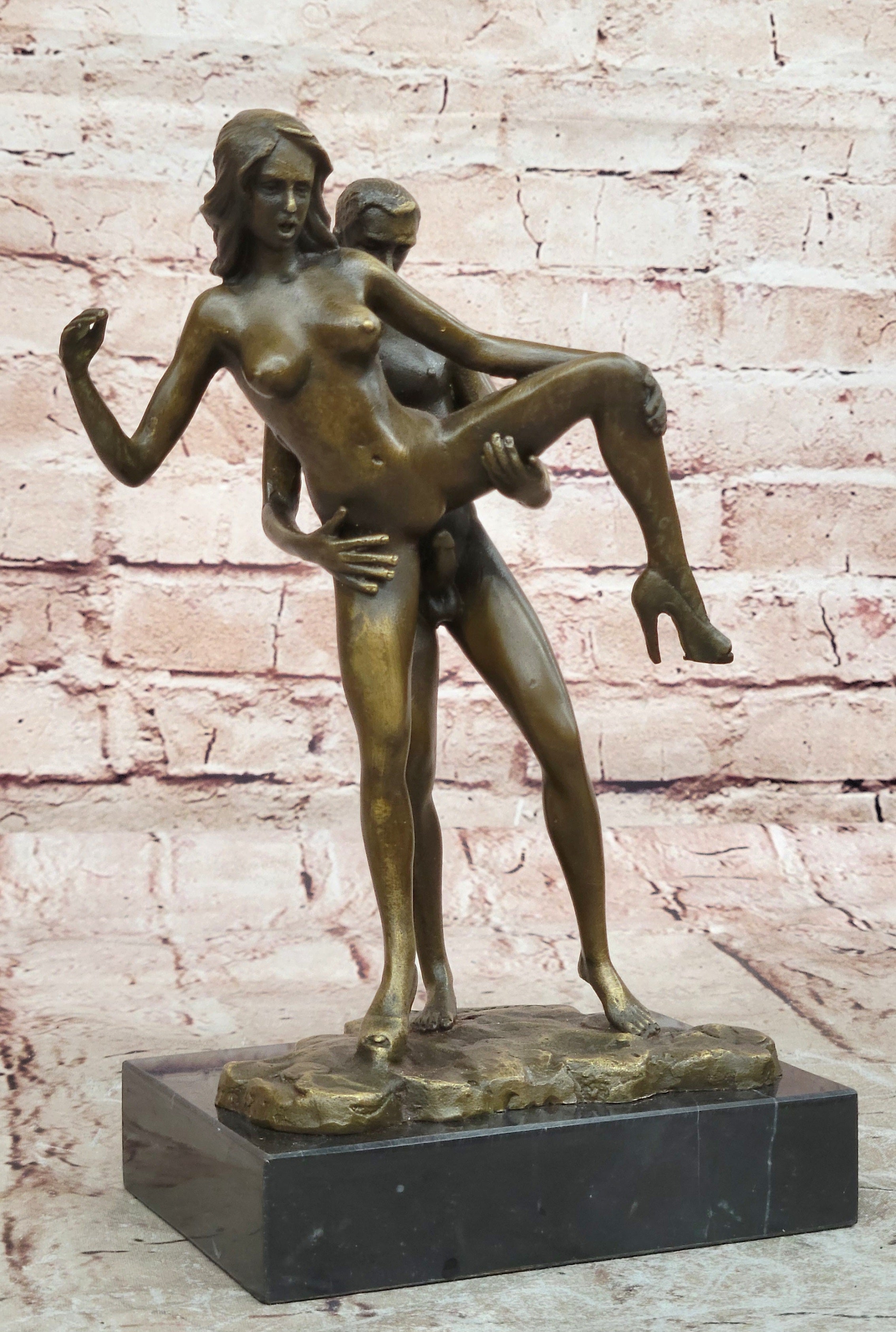 NEW Bronze Sculpture Nude Art Statue, Female Nude Erotic Quality Gift Decor