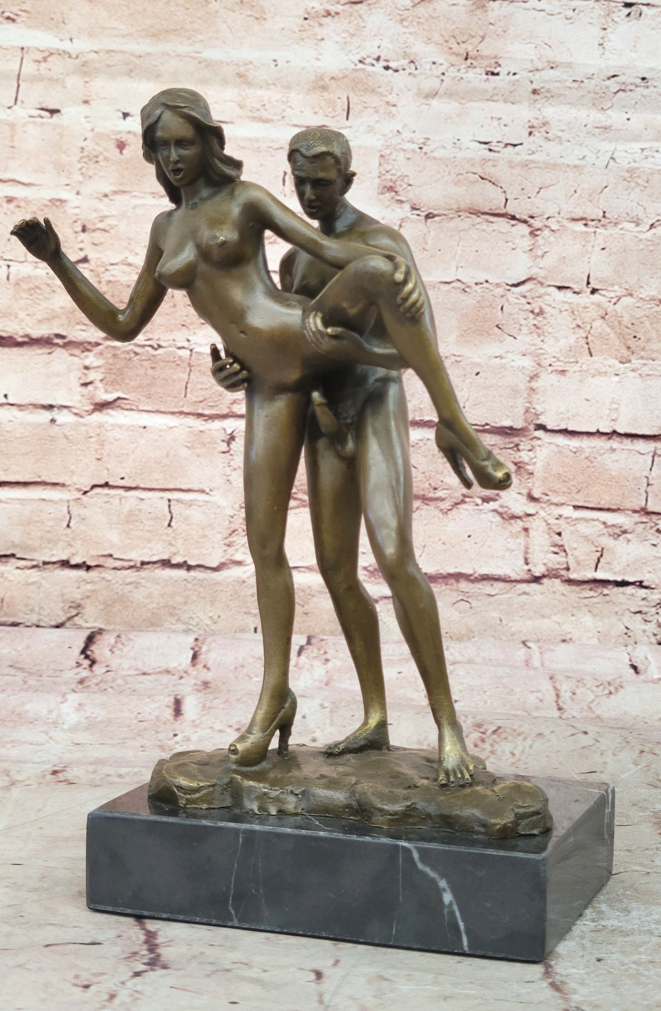 NEW Bronze Sculpture Nude Art Statue, Female Nude Erotic Quality Gift Decor