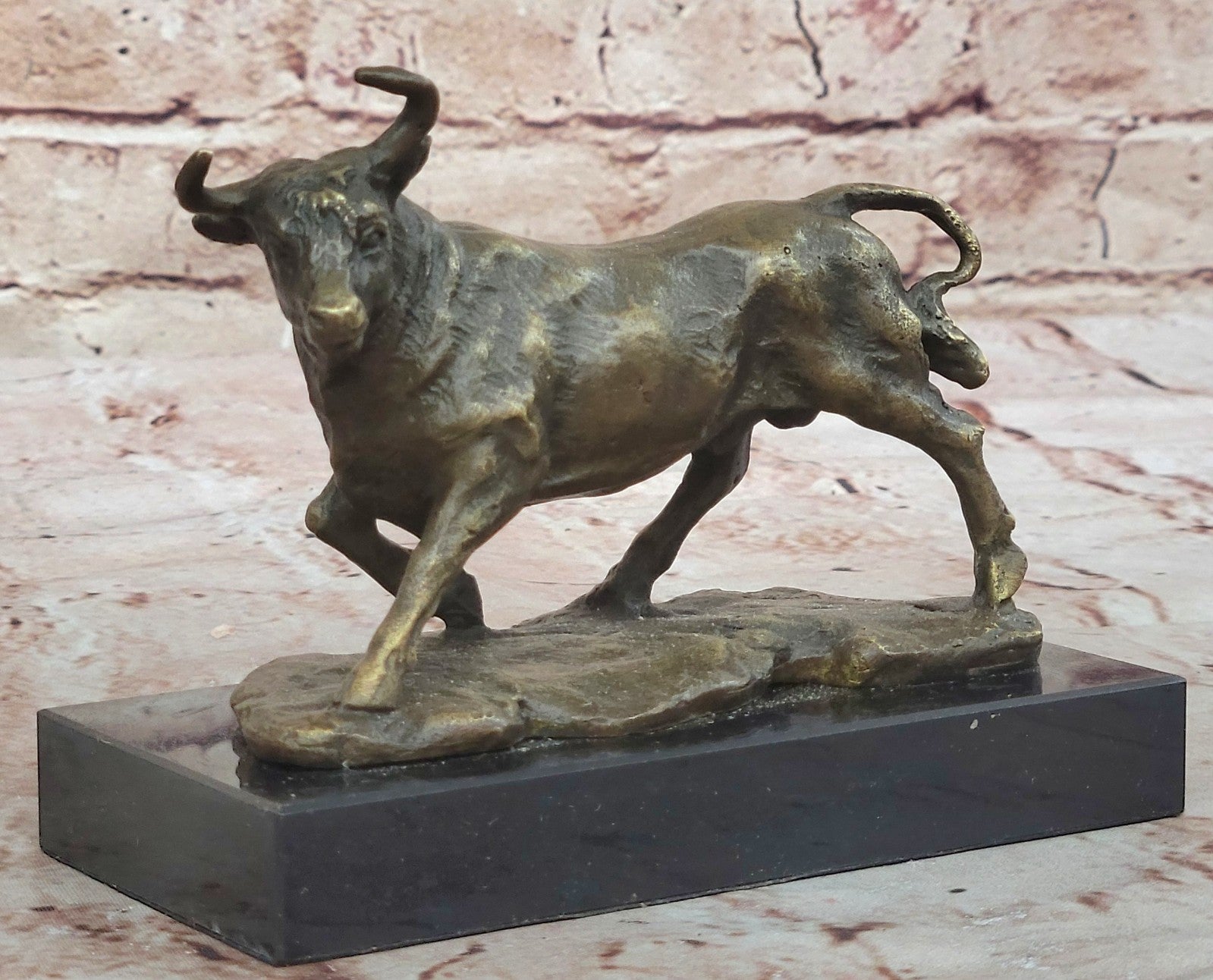 Mavchi`s Bull Fighter Bronze Sculpture - Picasso Tribute Artwork Figurine