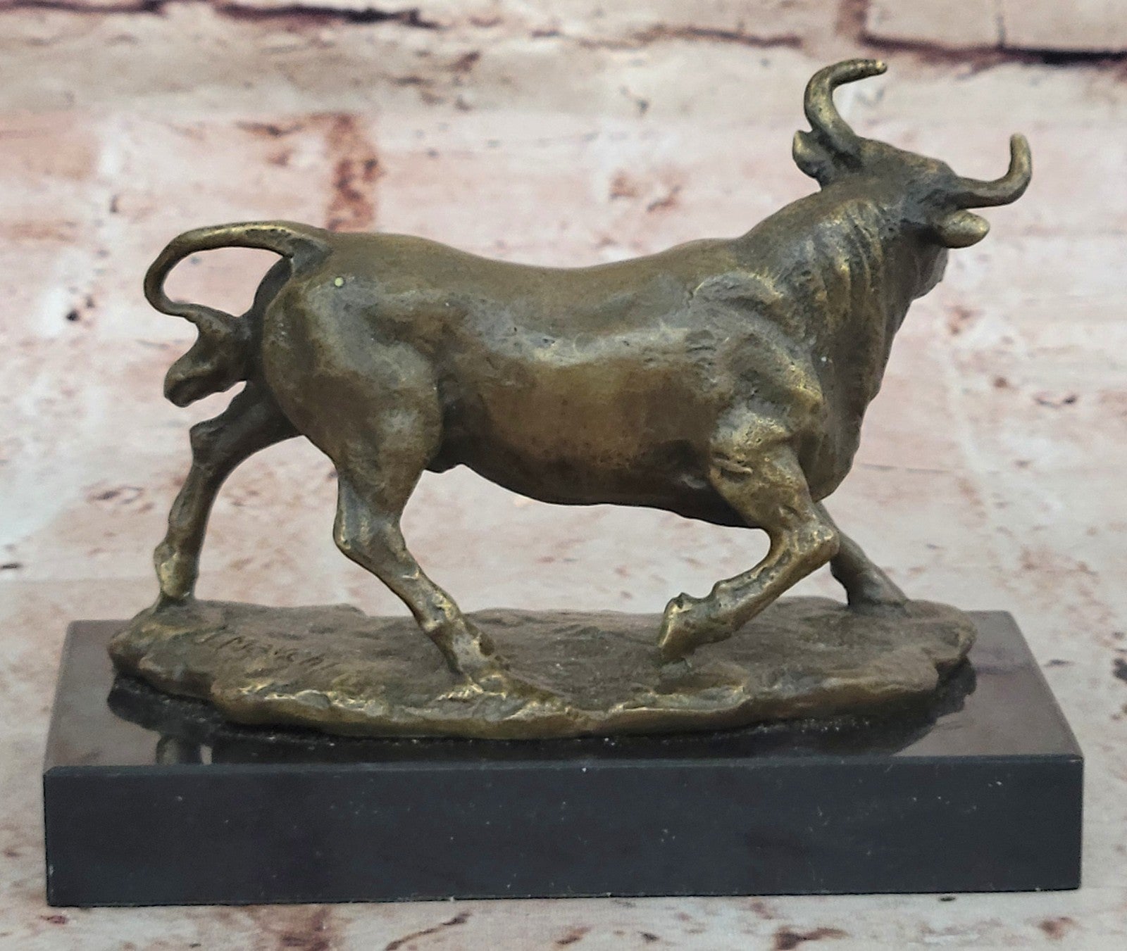 Mavchi`s Bull Fighter Bronze Sculpture - Picasso Tribute Artwork Figurine