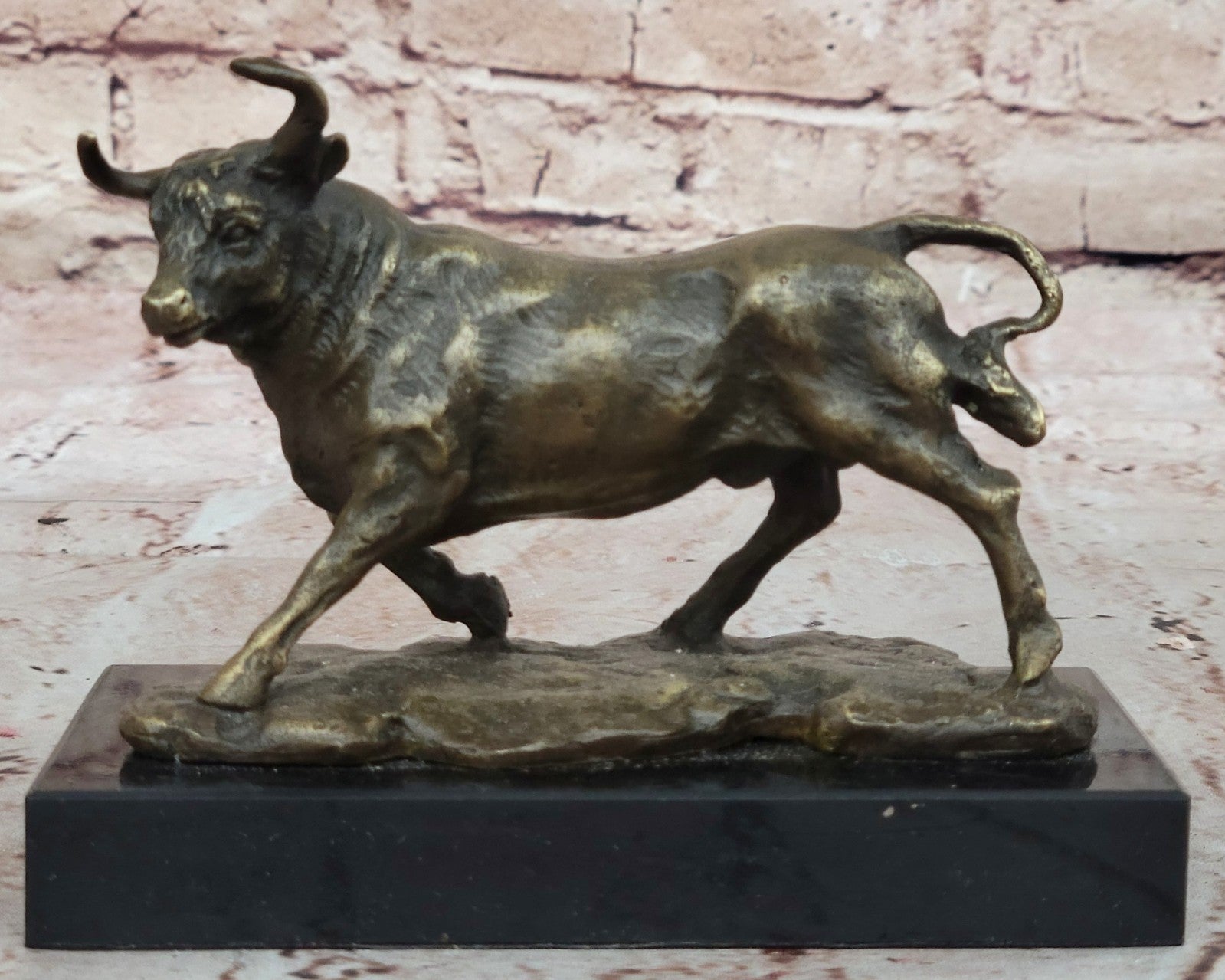 Mavchi`s Bull Fighter Bronze Sculpture - Picasso Tribute Artwork Figurine