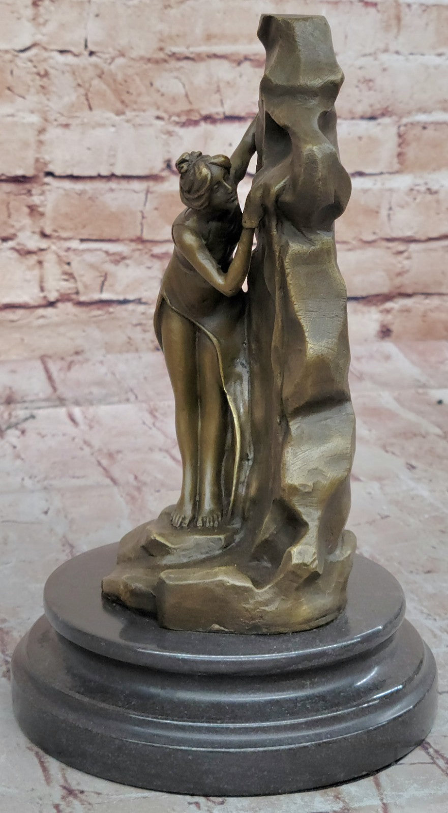 Moreau Enchanting Beauty Bronze Sculpture Art Decor Marble Figurine Hot Cast