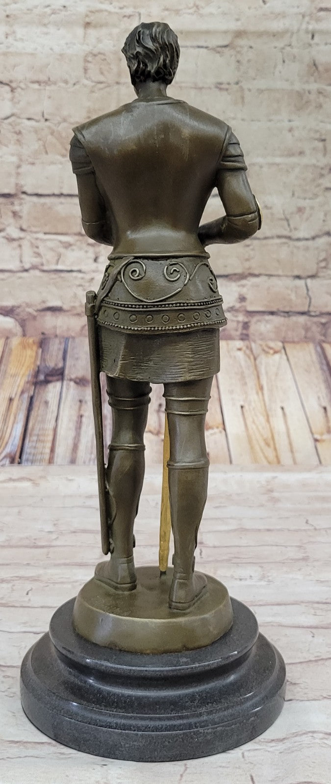 Bronze Sculpture Hand Made Spartan Gladiator Museum Quality Artwork Figure