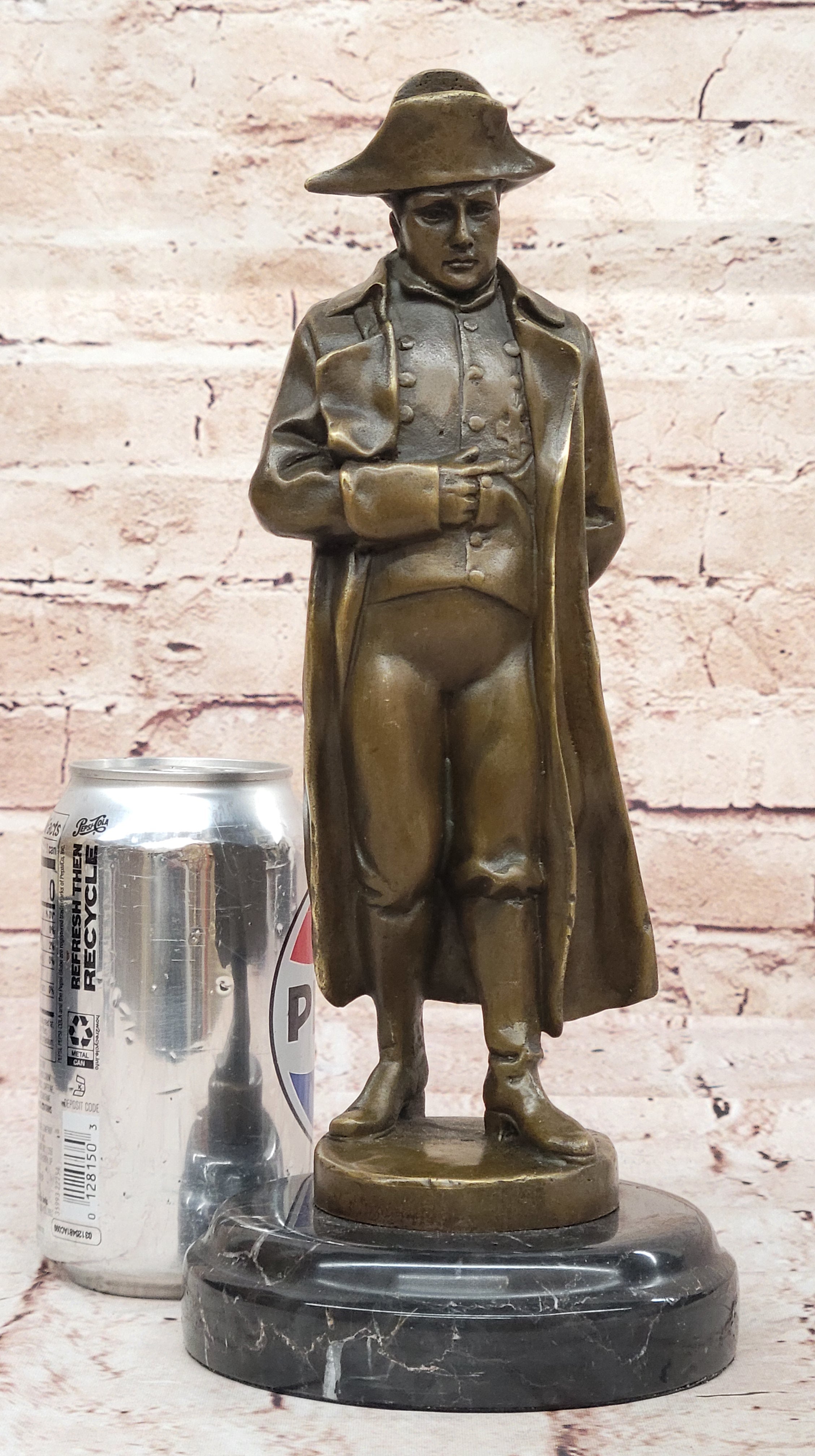 Handcrafted bronze sculpture SALE Bon Napoleon Commander French Edition Limited