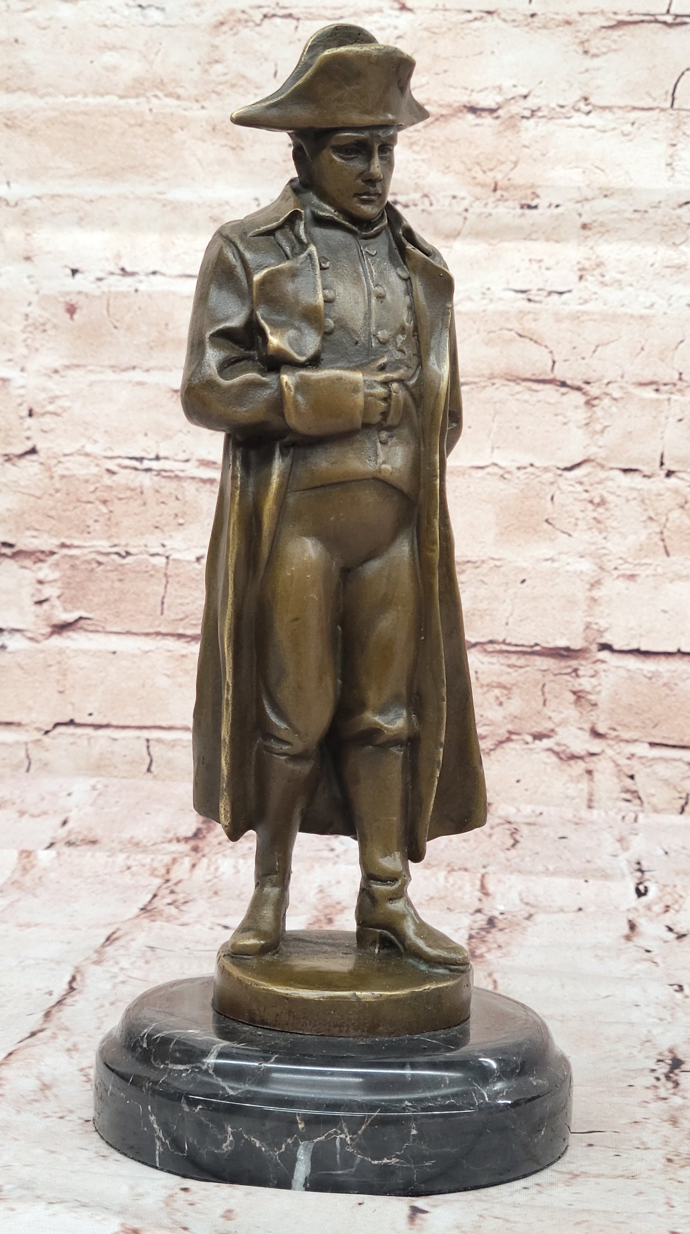 Handcrafted bronze sculpture SALE Bon Napoleon Commander French Edition Limited