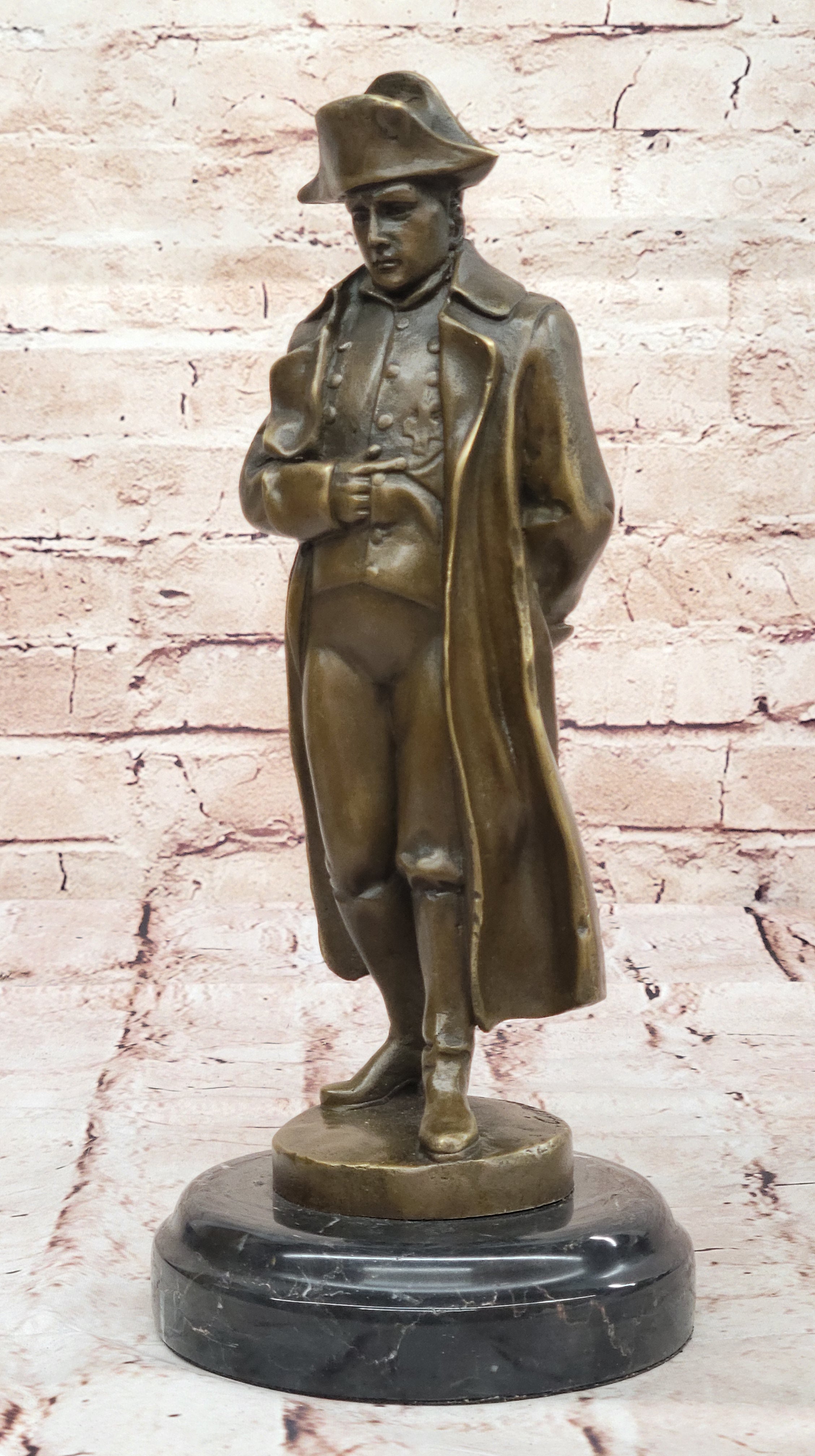 Handcrafted bronze sculpture SALE Bon Napoleon Commander French Edition Limited