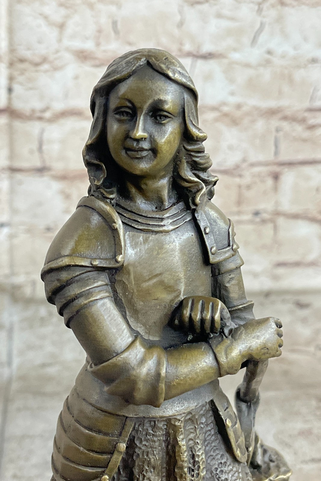 Museum Quality Close Out Sale Joan of Arc Bronze Masterpiece Statue Gift