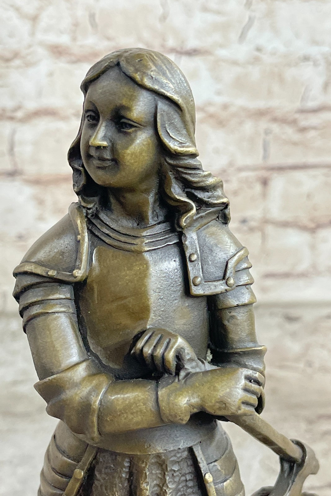 Museum Quality Close Out Sale Joan of Arc Bronze Masterpiece Statue Gift