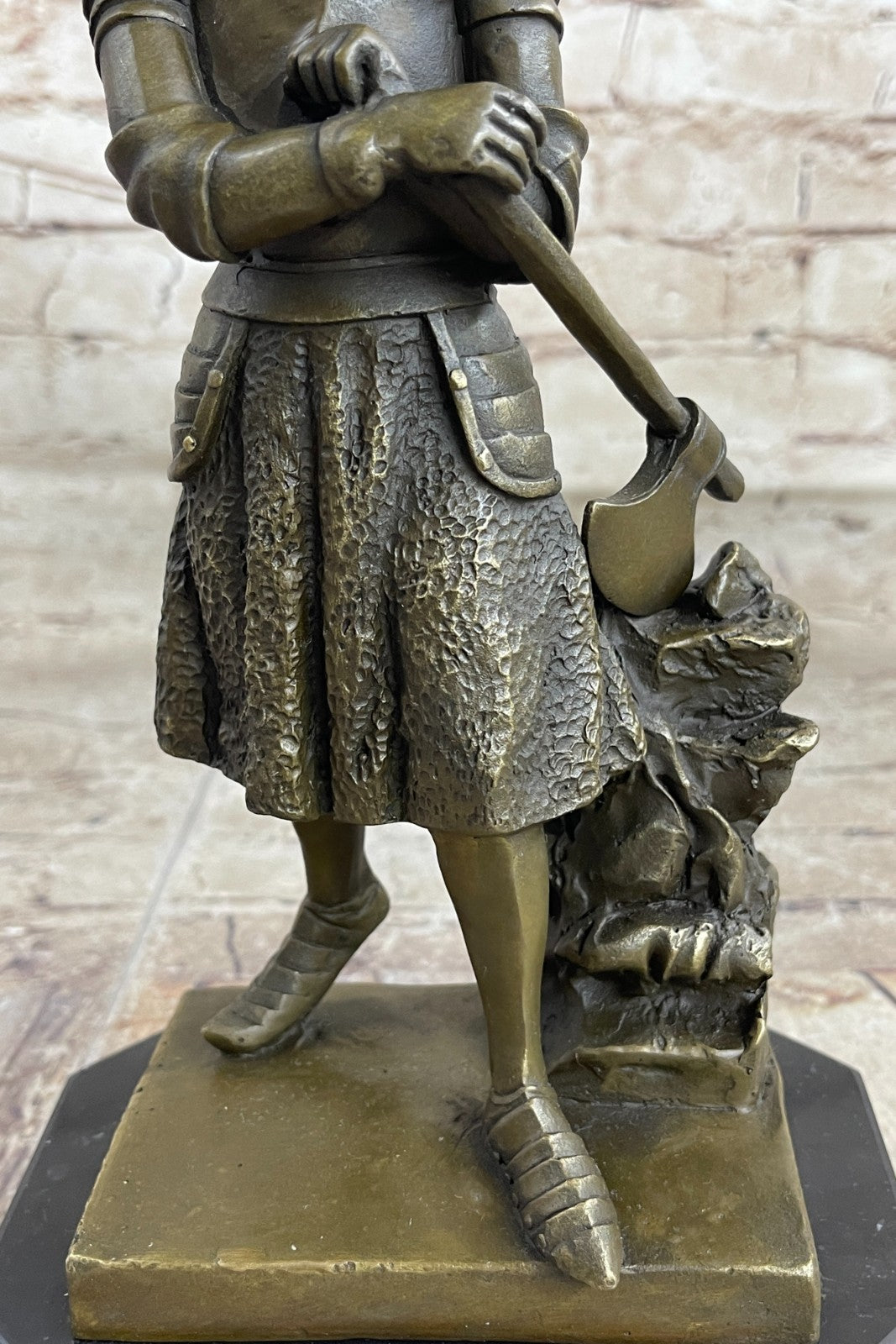 Museum Quality Close Out Sale Joan of Arc Bronze Masterpiece Statue Gift