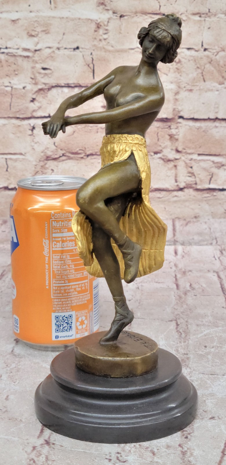 Belly Harem Dancer Girl Hot Eichler Bronze Sculpture Statue Figurine Art Nude