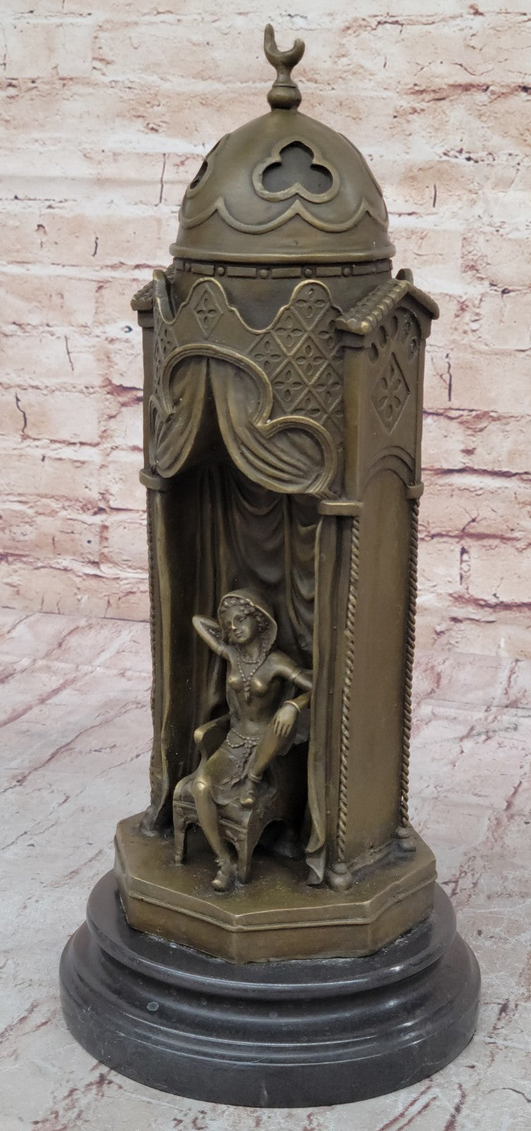 Bergman Detailed Statue Gift Hand Art Deco Museum Quality Bronze Sculpture SALE