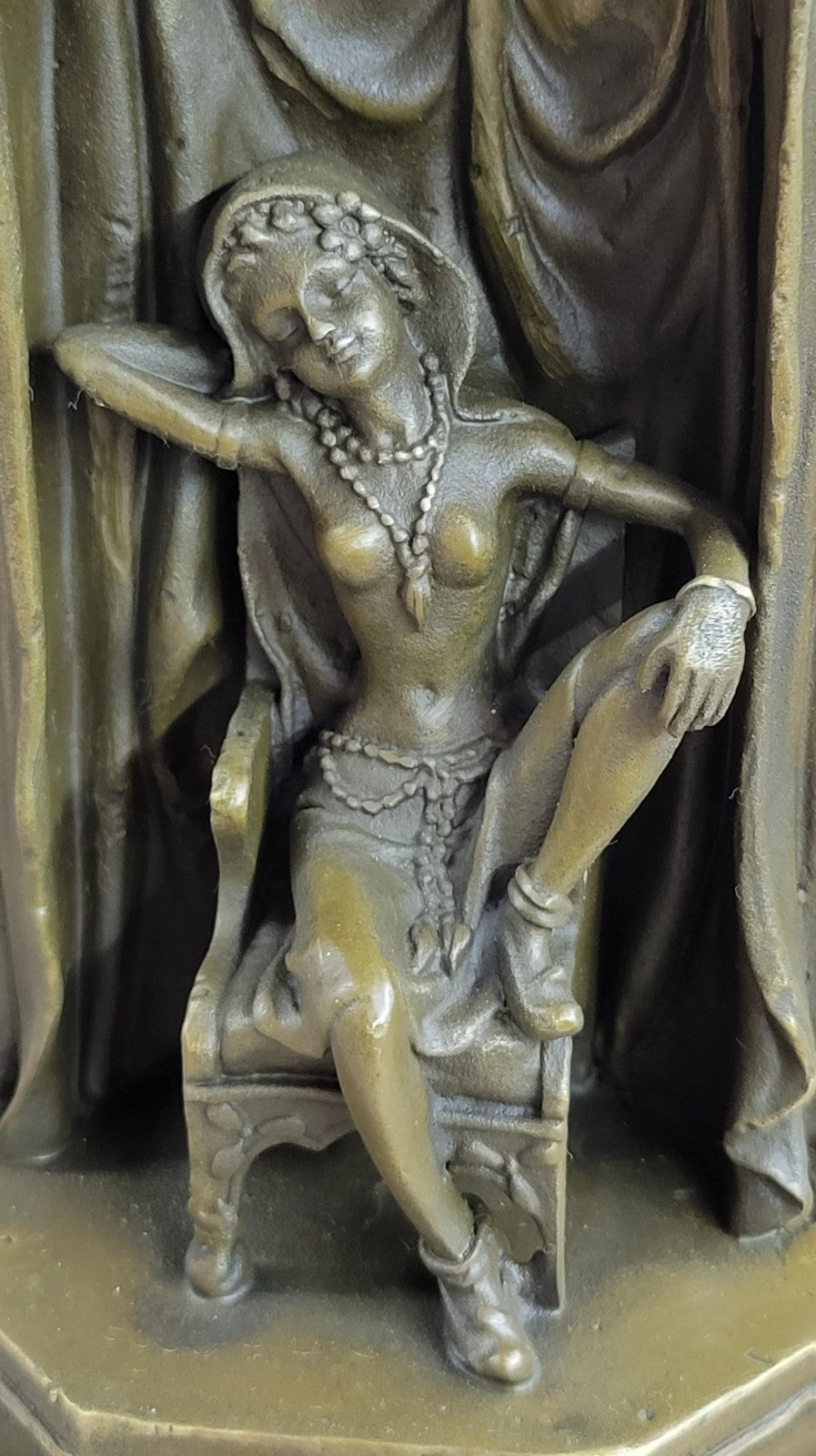 Bergman Detailed Statue Gift Hand Art Deco Museum Quality Bronze Sculpture SALE