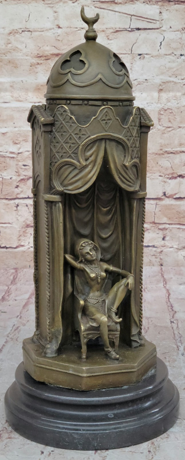 Bergman Detailed Statue Gift Hand Art Deco Museum Quality Bronze Sculpture SALE