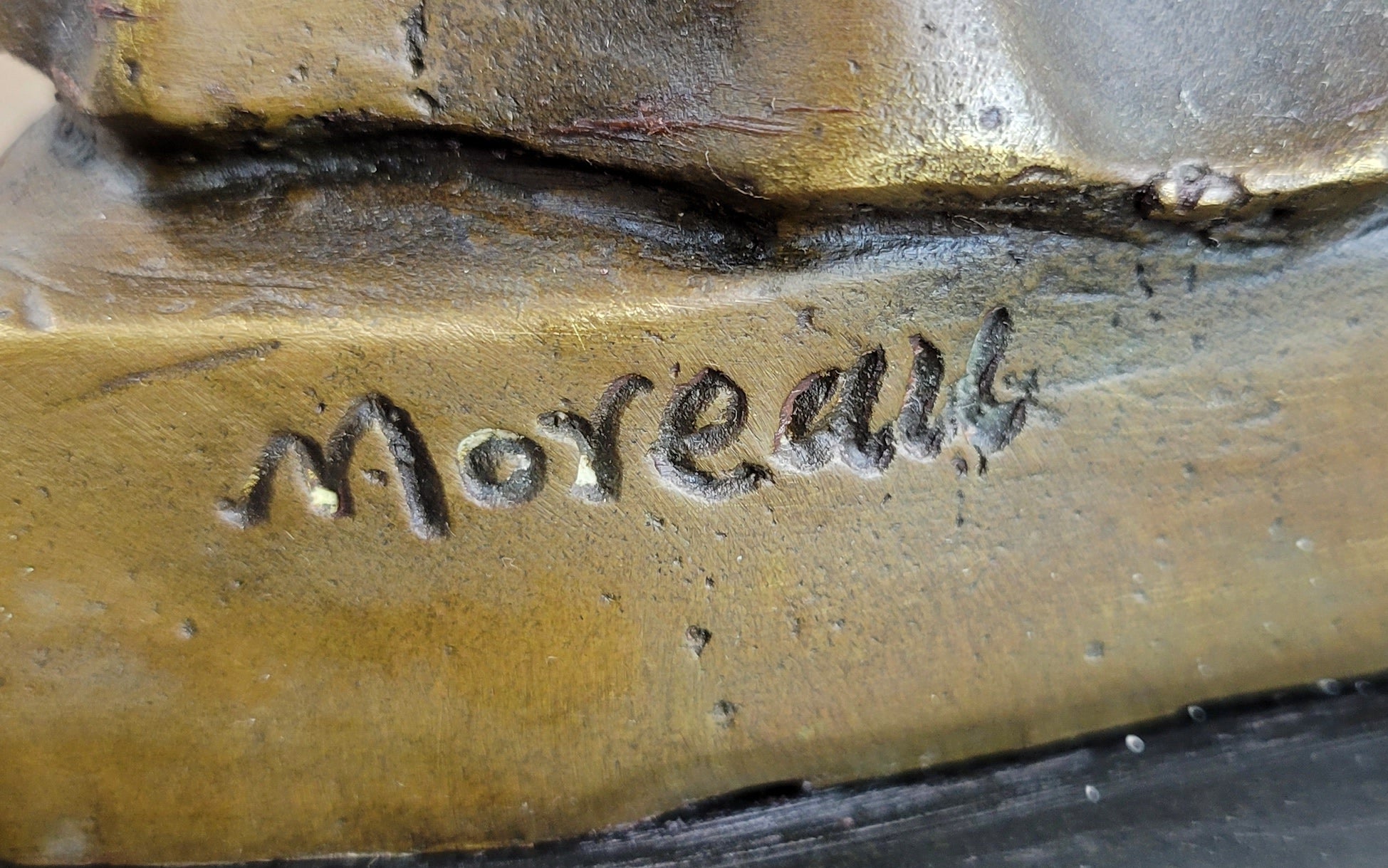 100% Solid Genuine Bronze Sculpture Hot Cast Naked Nude Maiden Figurine SALE