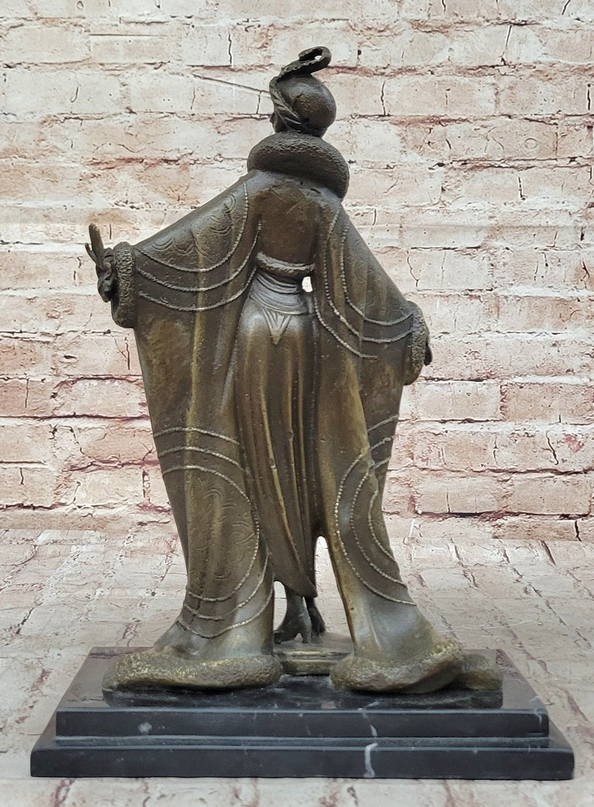 Fashionable Home Decorations Living Room Creative Bronze Crafts Sexy Lady Figure