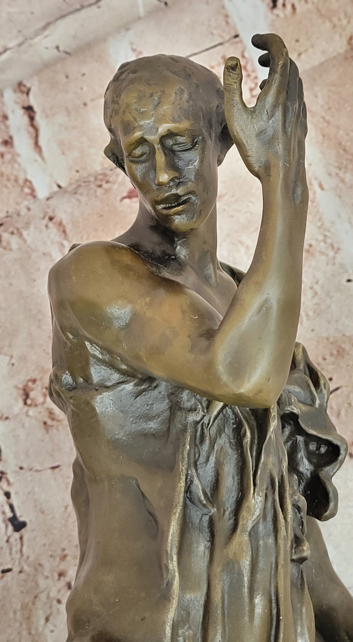 Augustine Rodin Museum Quality Classic Artwork Detailed Bronze Figurine Figure