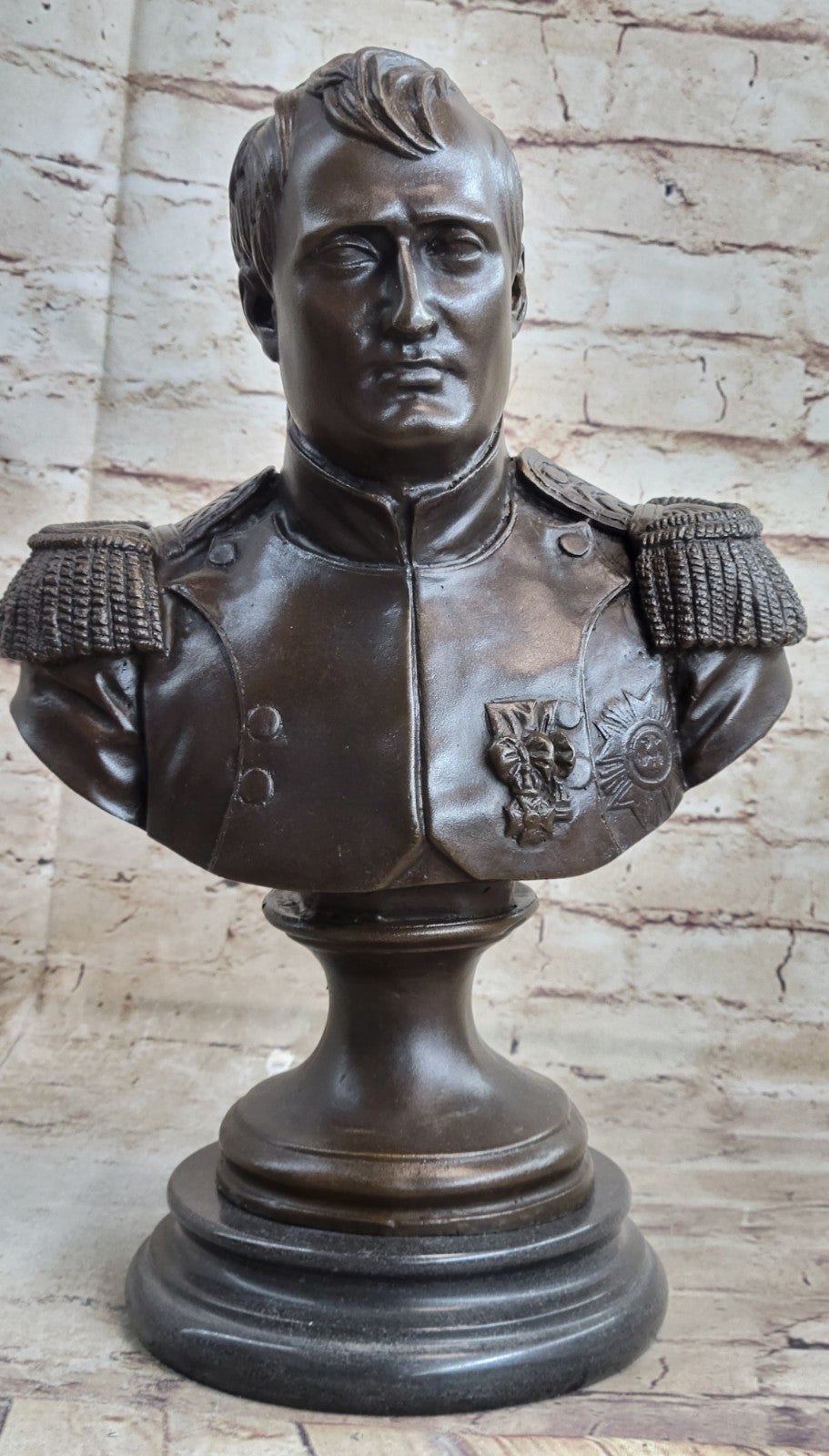 Home/Office Art Decor Bronze Statue Historical CLASSIC NAPOLEON BONAPARTE BUST