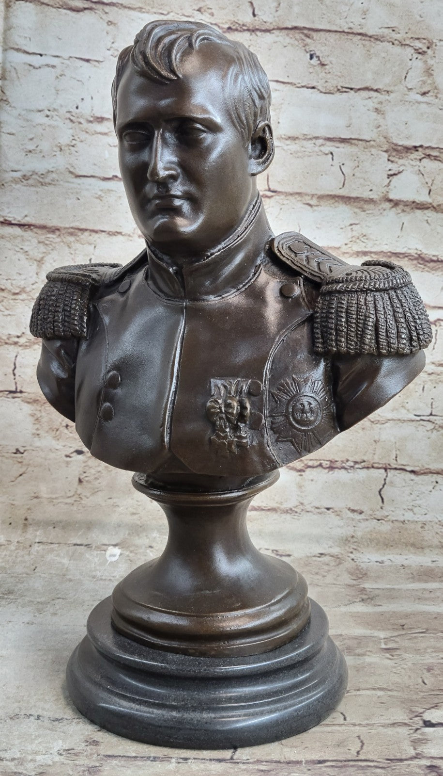 Home/Office Art Decor Bronze Statue Historical CLASSIC NAPOLEON BONAPARTE BUST