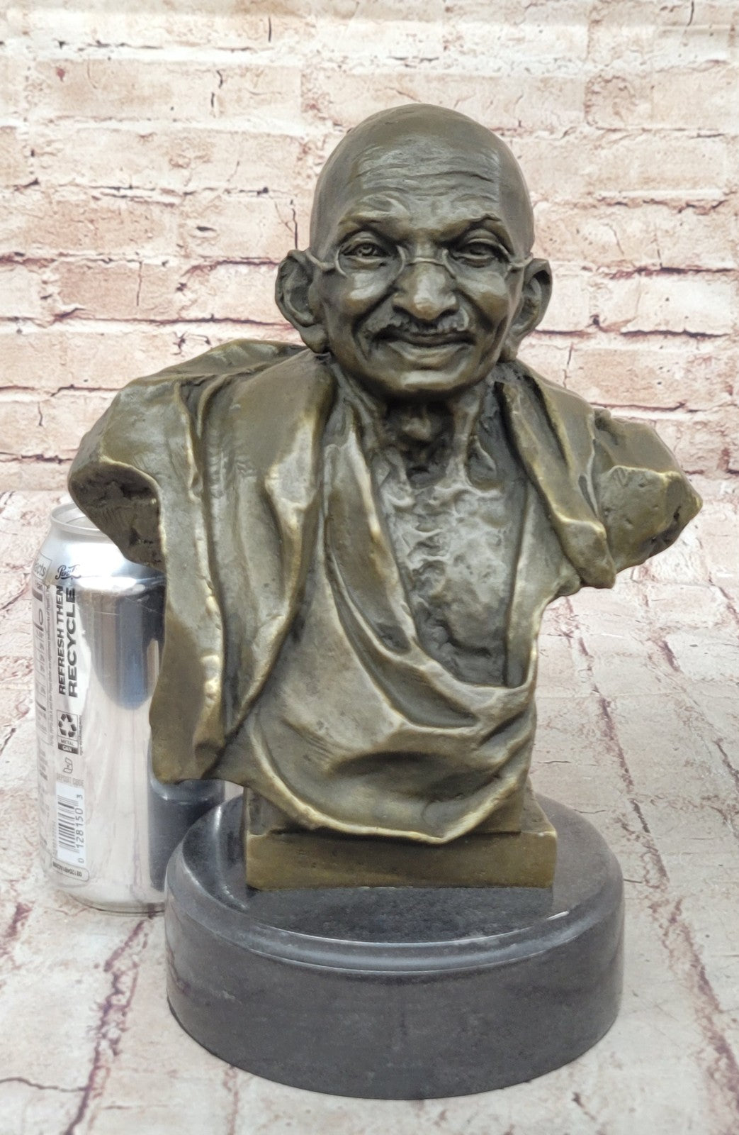 Handcrafted Gandhi Bronze Sculpture – Limited Collector’s Edition by Mavchi | Sale Now