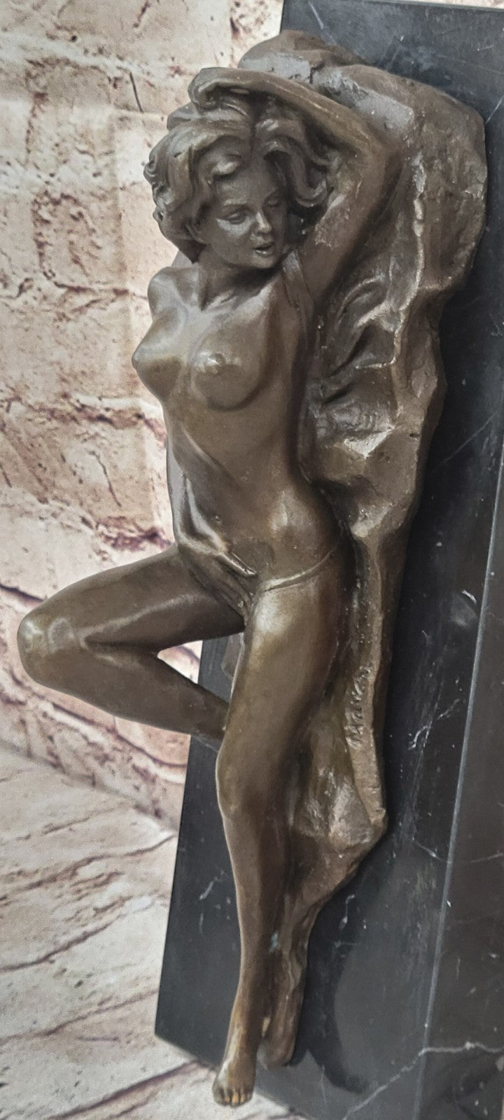 Buy Elegant “Nude Beauty” 100% Genuine Bronze Sculpture by Mavchi – Limited Edition Modern Art Sale