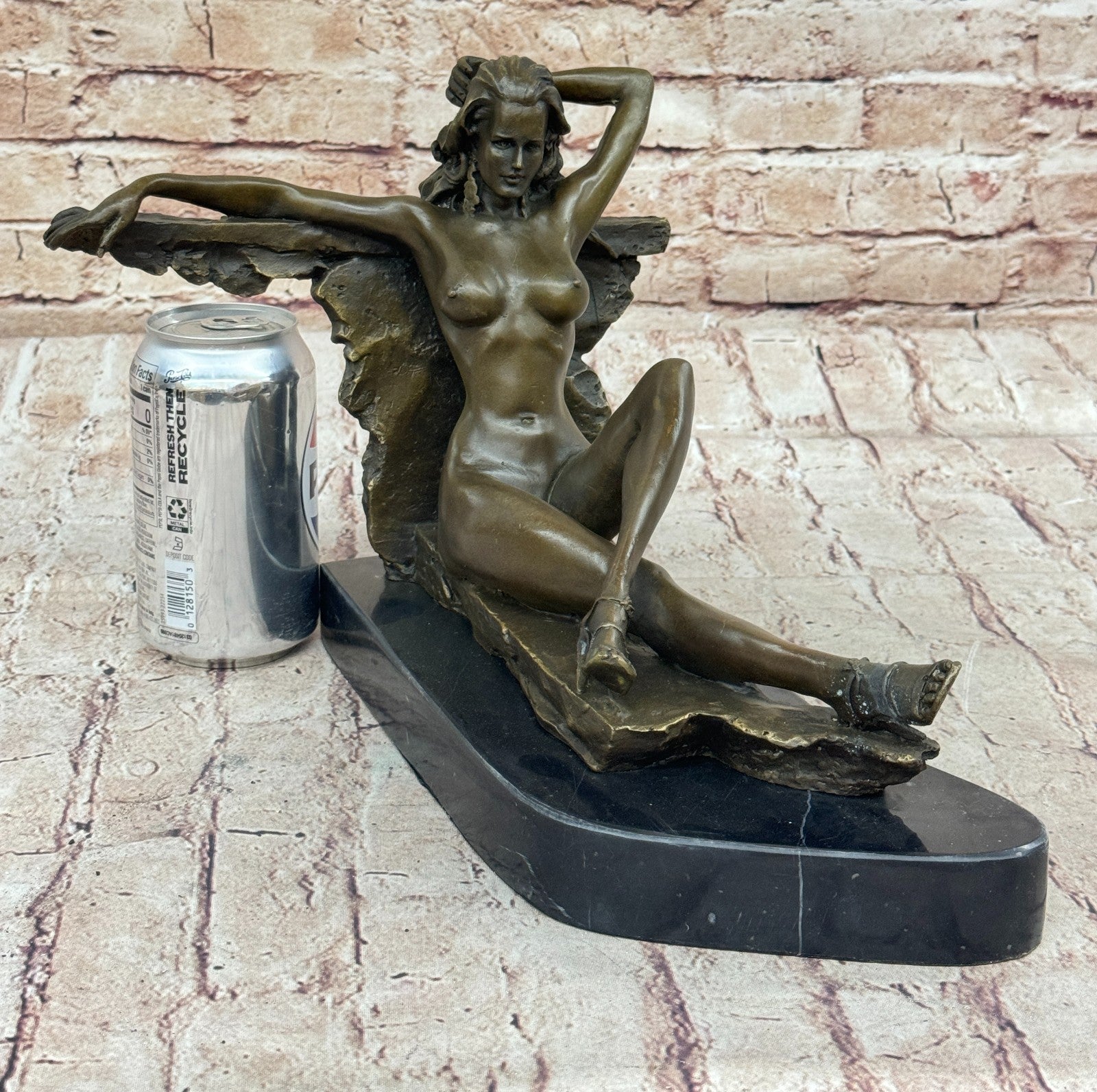 Handcrafted bronze sculpture SALE Female Nude Original Artwork by Vitaleh