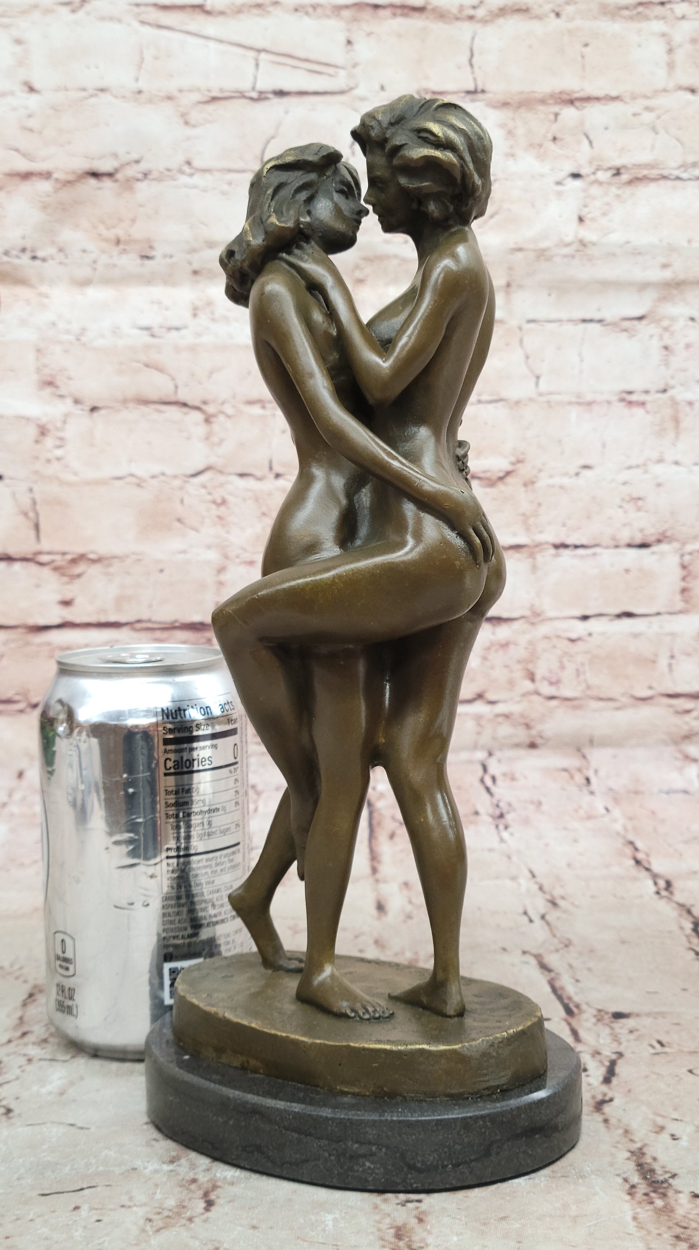 Handcrafted bronze sculpture SALE Lover Hot Cast Collector Edition Signed Artwork