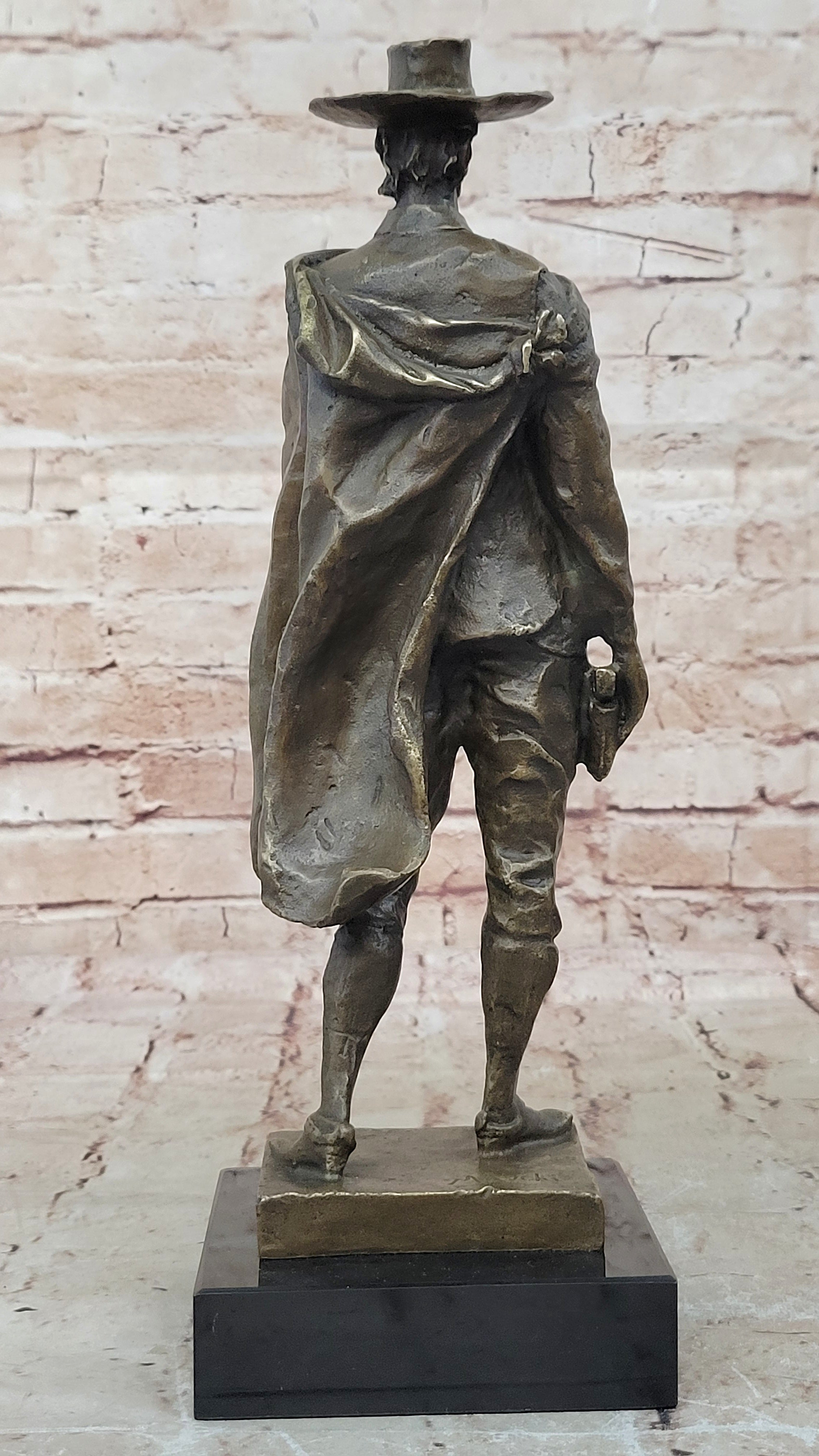 Dirty Harry Signed Original Collector Edition Bronze Sculpture Marble Base Figure