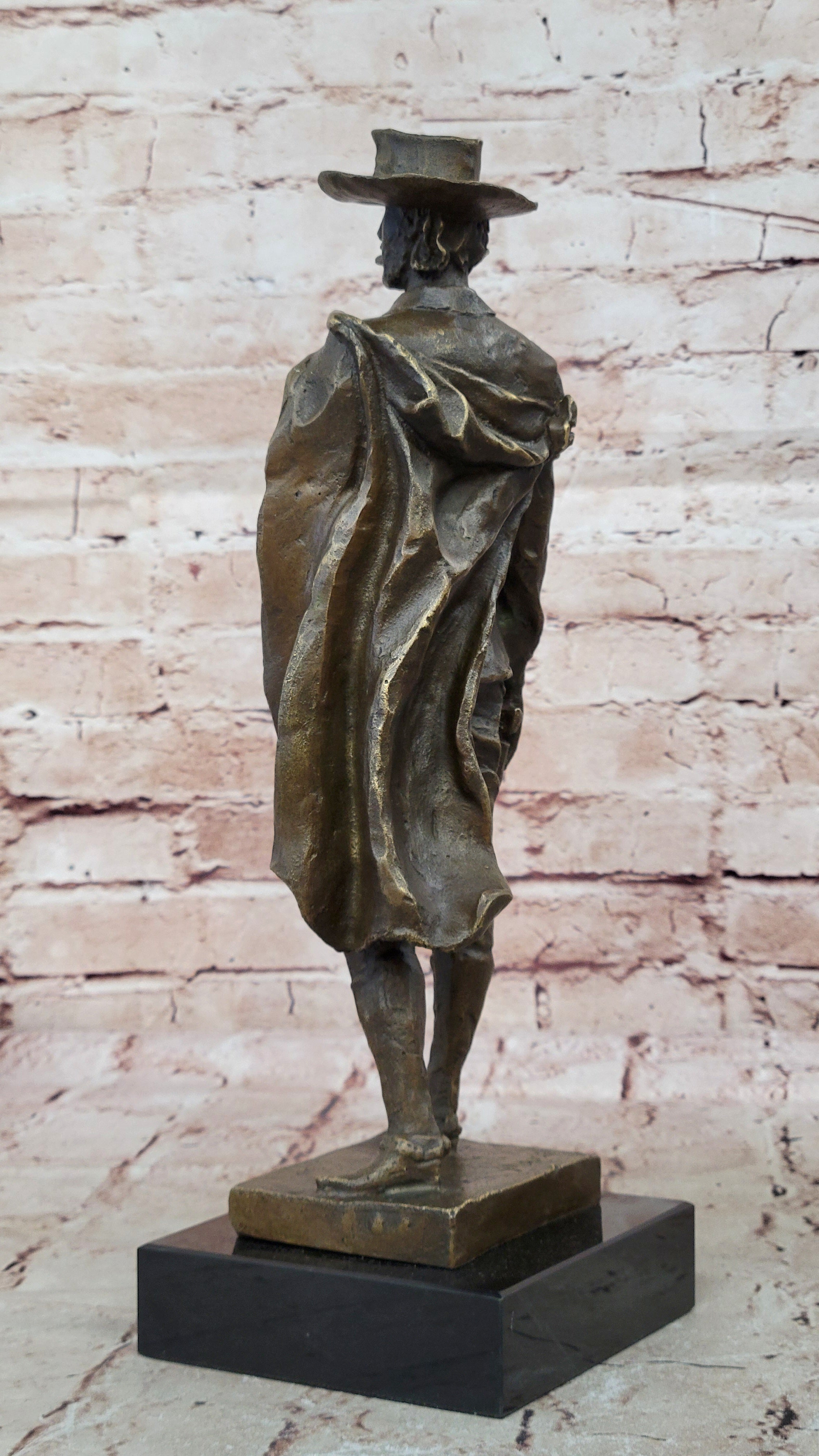 Dirty Harry Signed Original Collector Edition Bronze Sculpture Marble Base Figure