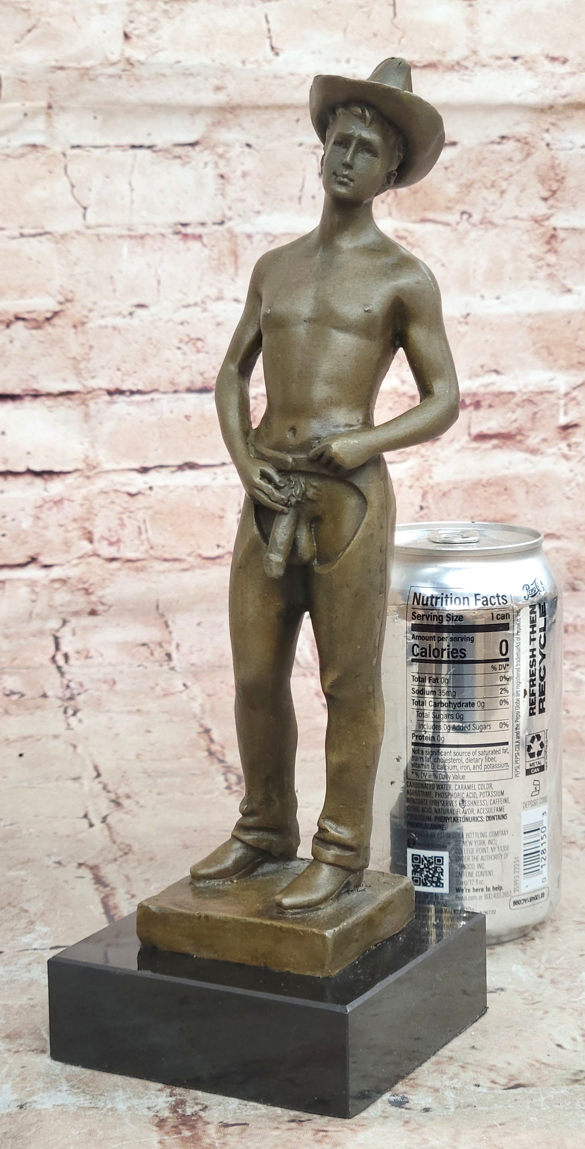 Nick Mario Handcrafted Bronze Sculpture Original Signed Artist Nude Figurine