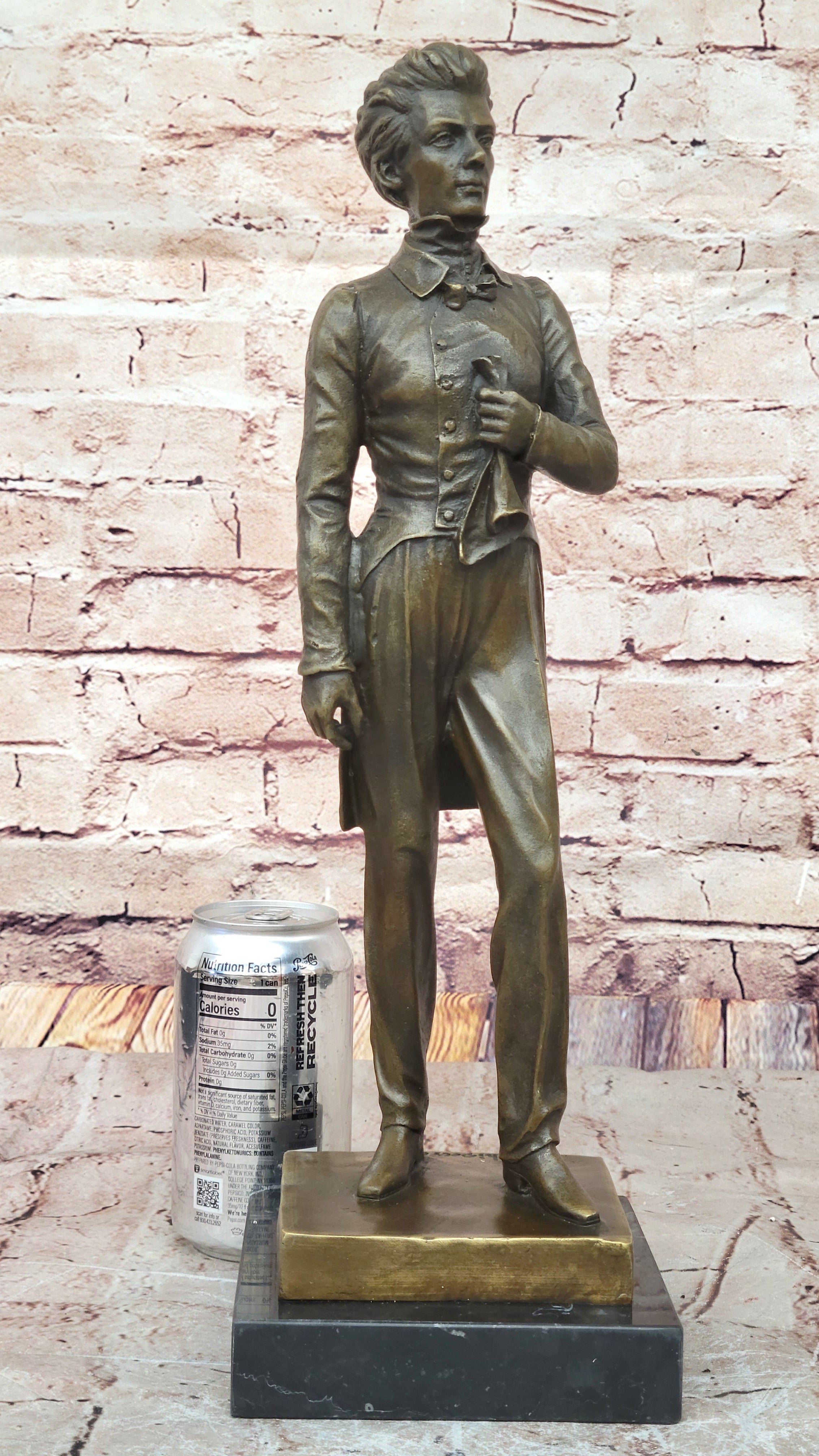 Handcrafted bronze sculpture SALE Figural President Andrew Jackson Stunning Sale