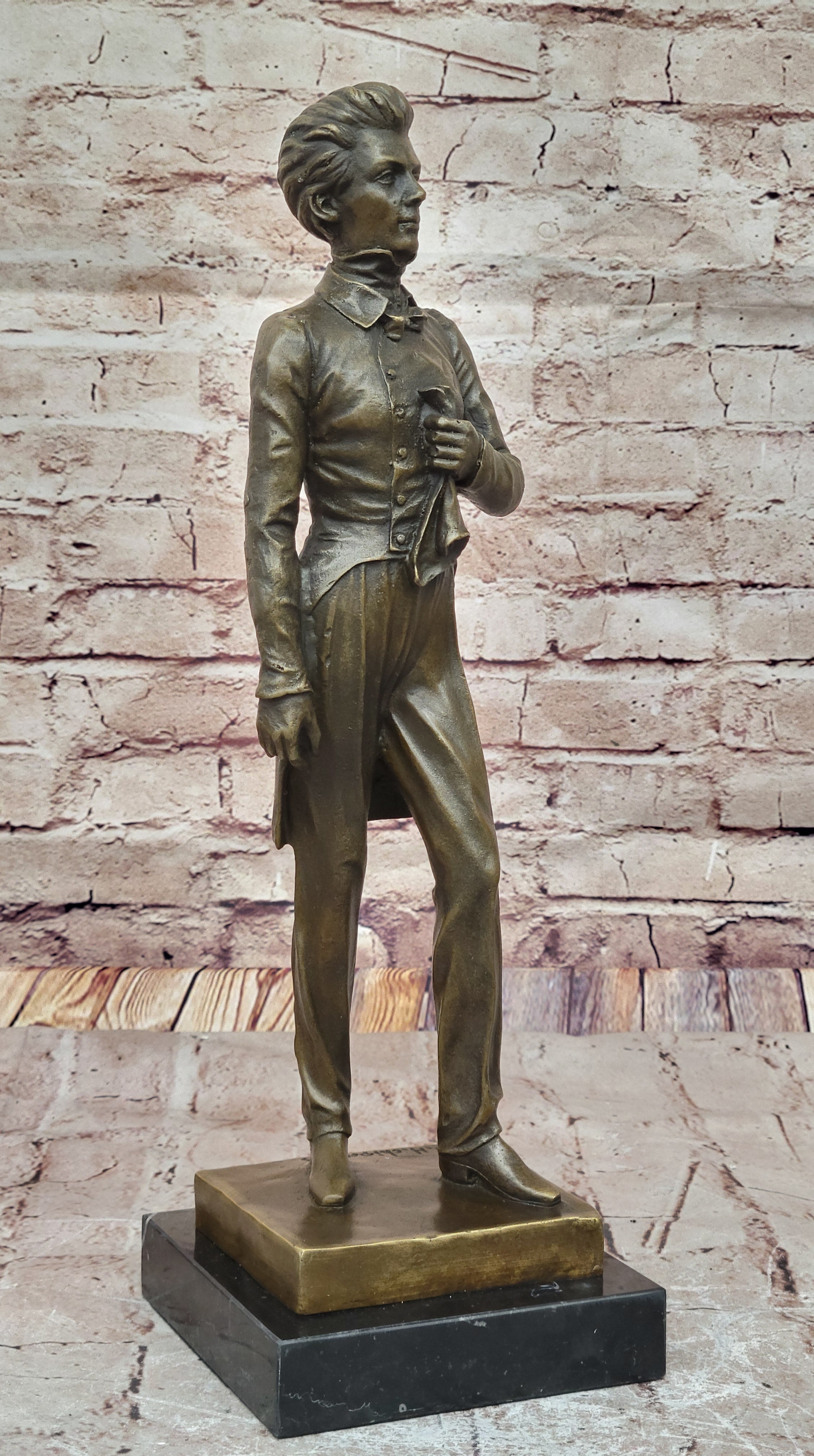 Handcrafted bronze sculpture SALE Figural President Andrew Jackson Stunning Sale