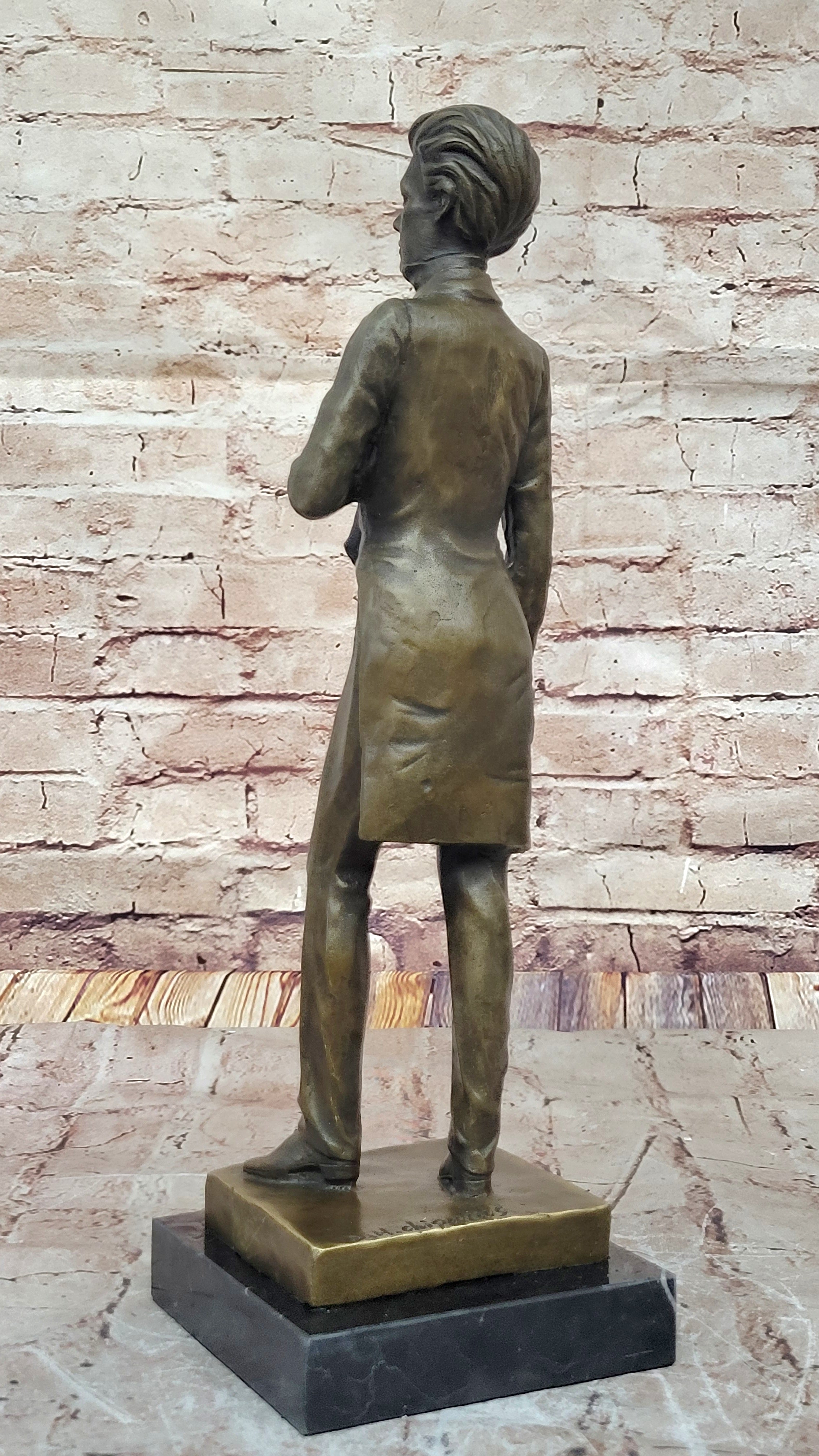 Handcrafted bronze sculpture SALE Figural President Andrew Jackson Stunning Sale