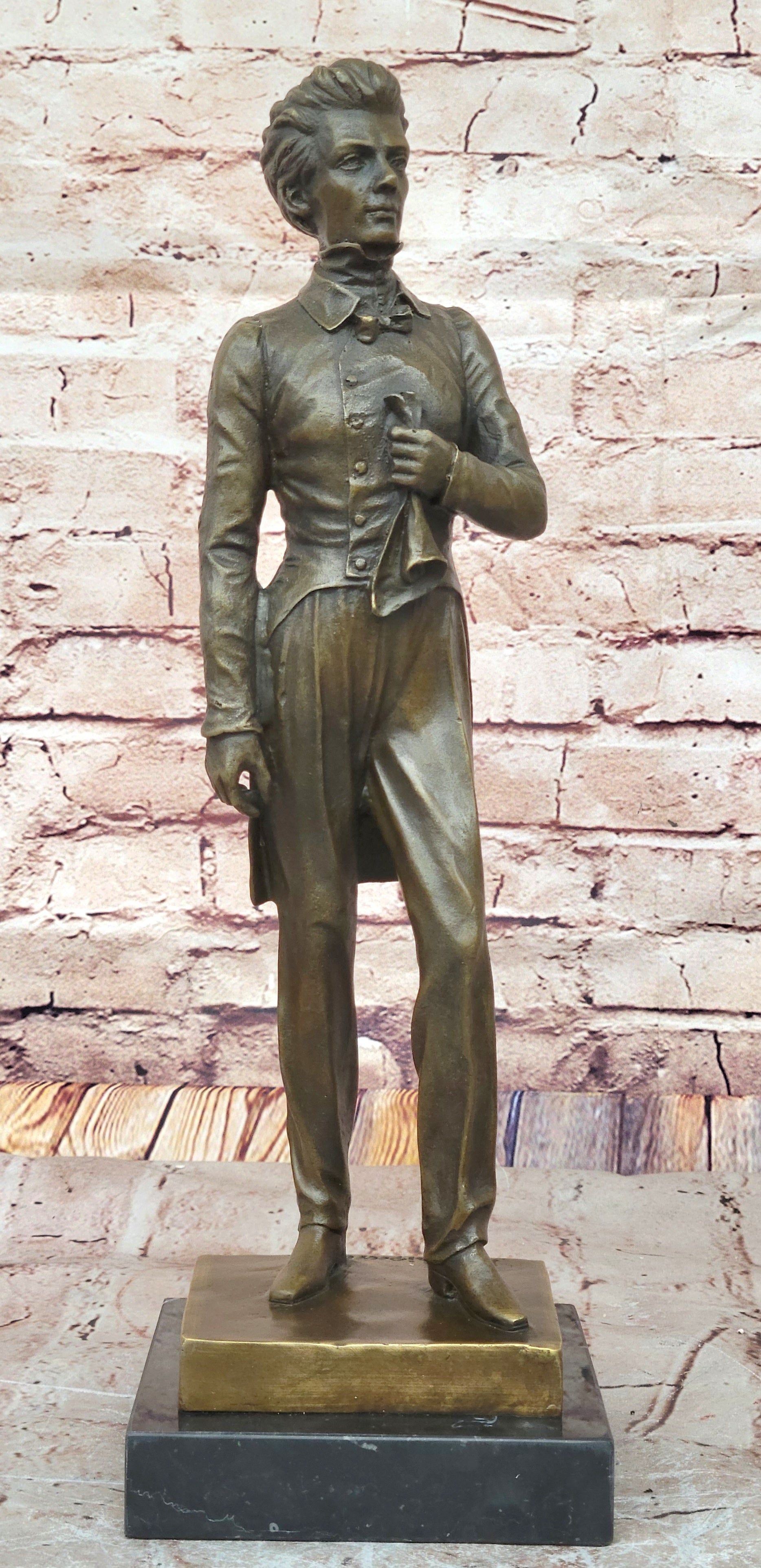 Handcrafted bronze sculpture SALE Figural President Andrew Jackson Stunning Sale