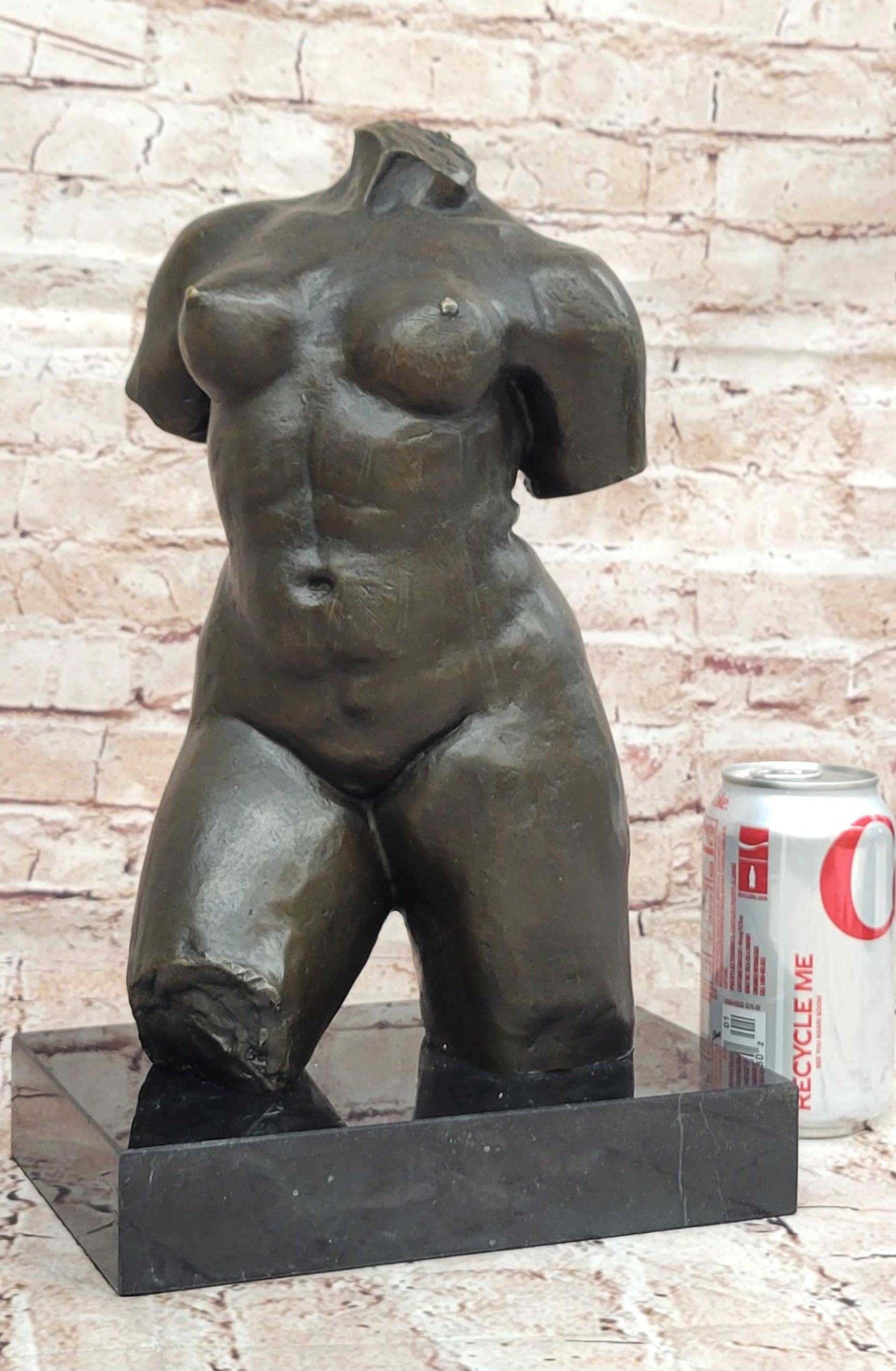 Hot Cast Handcrafted Maillol Female Nude Bronze Sculpture Statue Home Decor