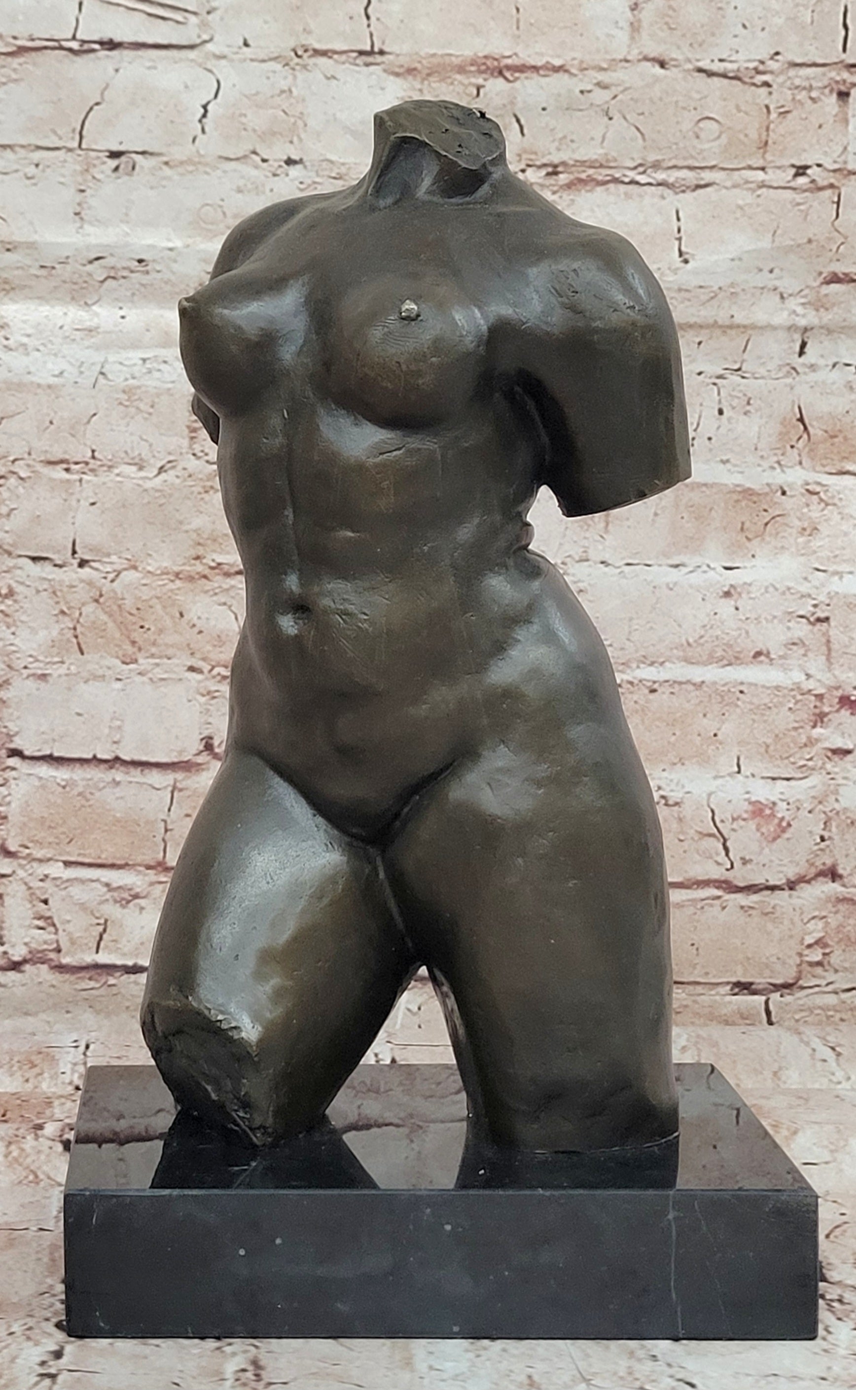 Hot Cast Handcrafted Maillol Female Nude Bronze Sculpture Statue Home Decor
