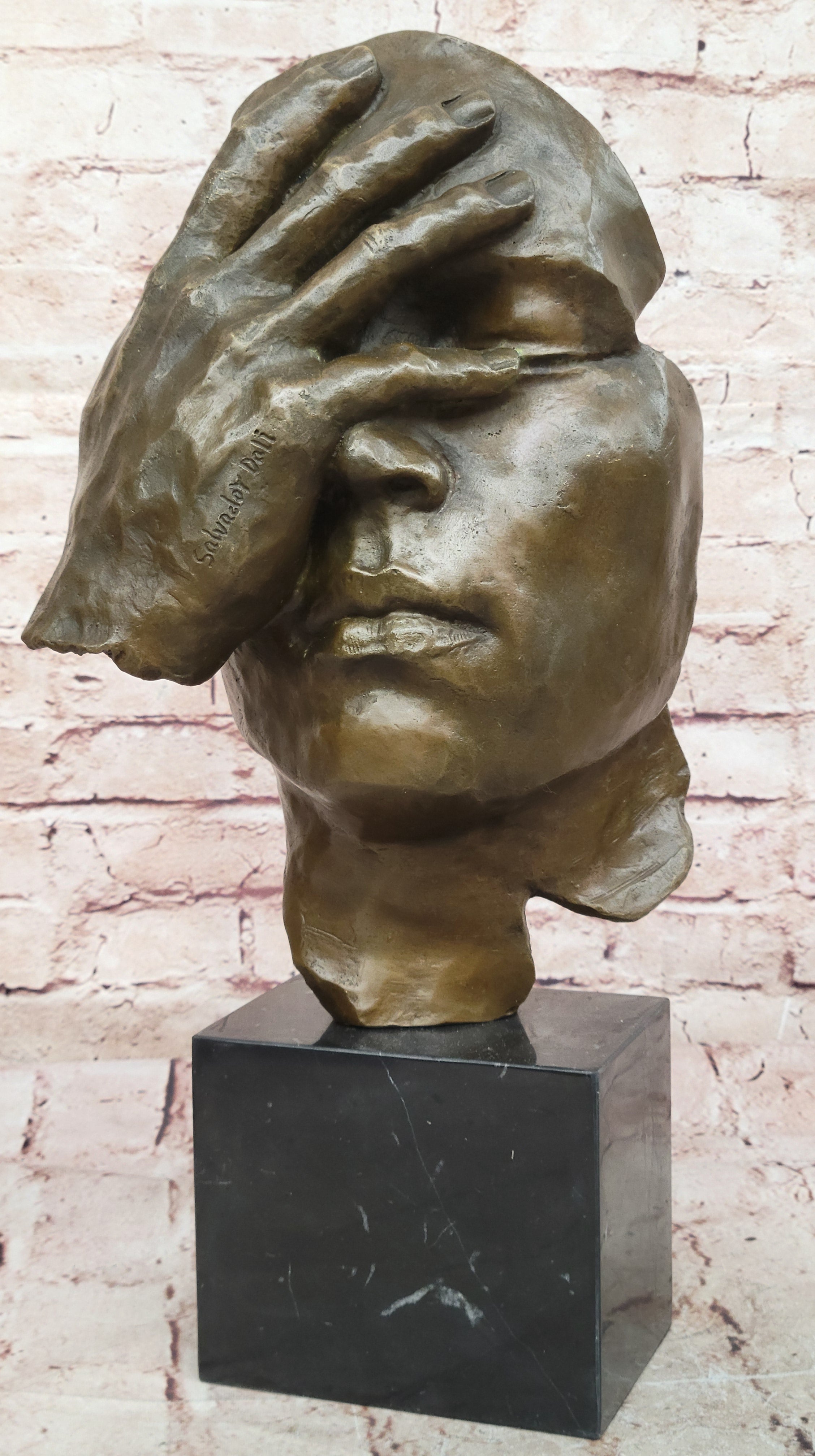 Salvador Dali Shame on Me Hot Cast Musuem Quality Bronze Sculpture Figurine